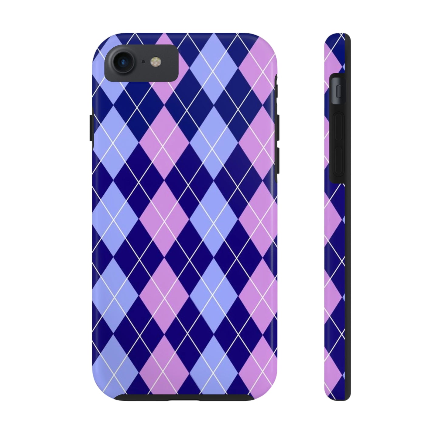 Purple plaid sweater phone case/ for iPhone/ plaid collection/ Tough Phone Cases