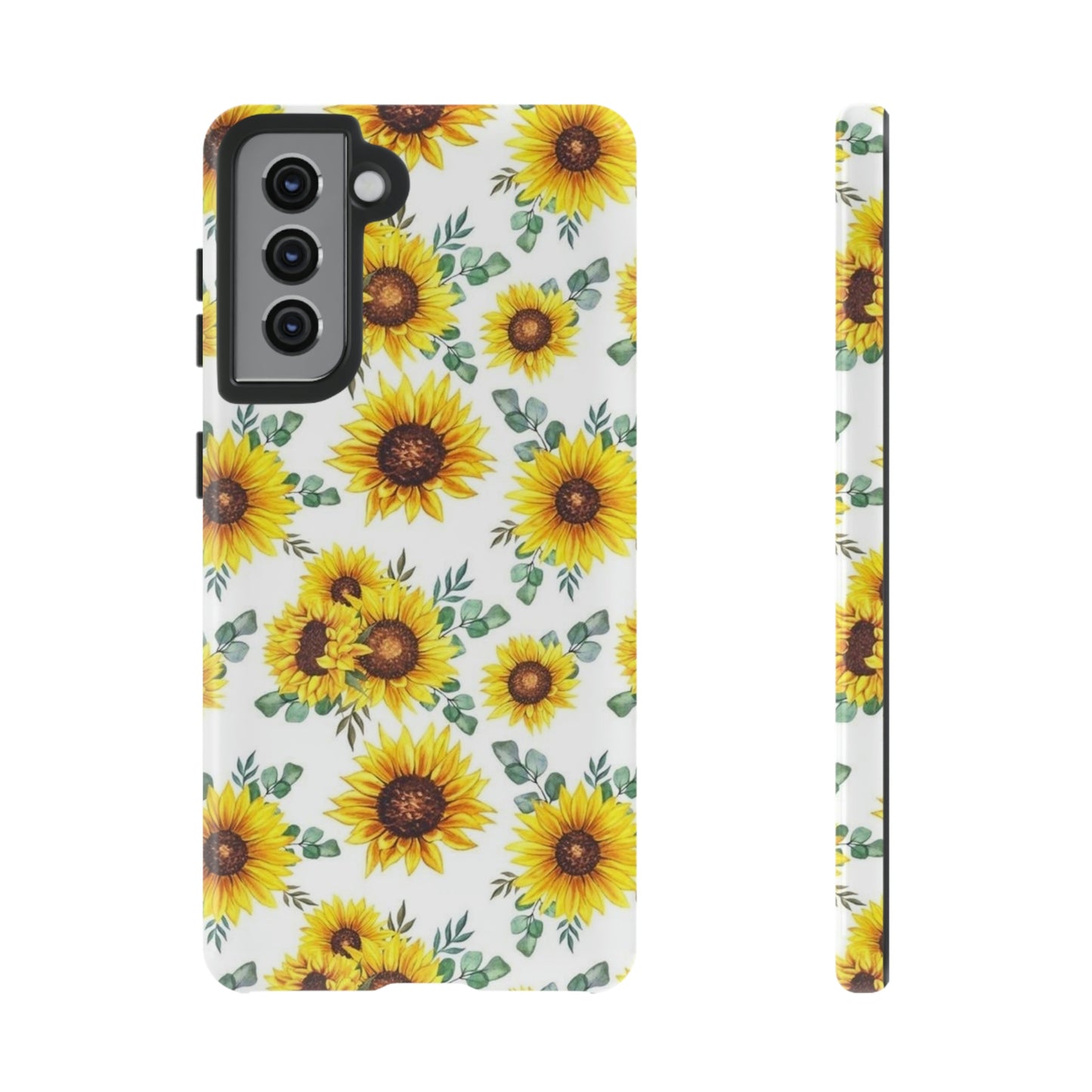 Sunny Sunflower phone case/ for Samsung & Google phones/ floral collection/Tough Cases