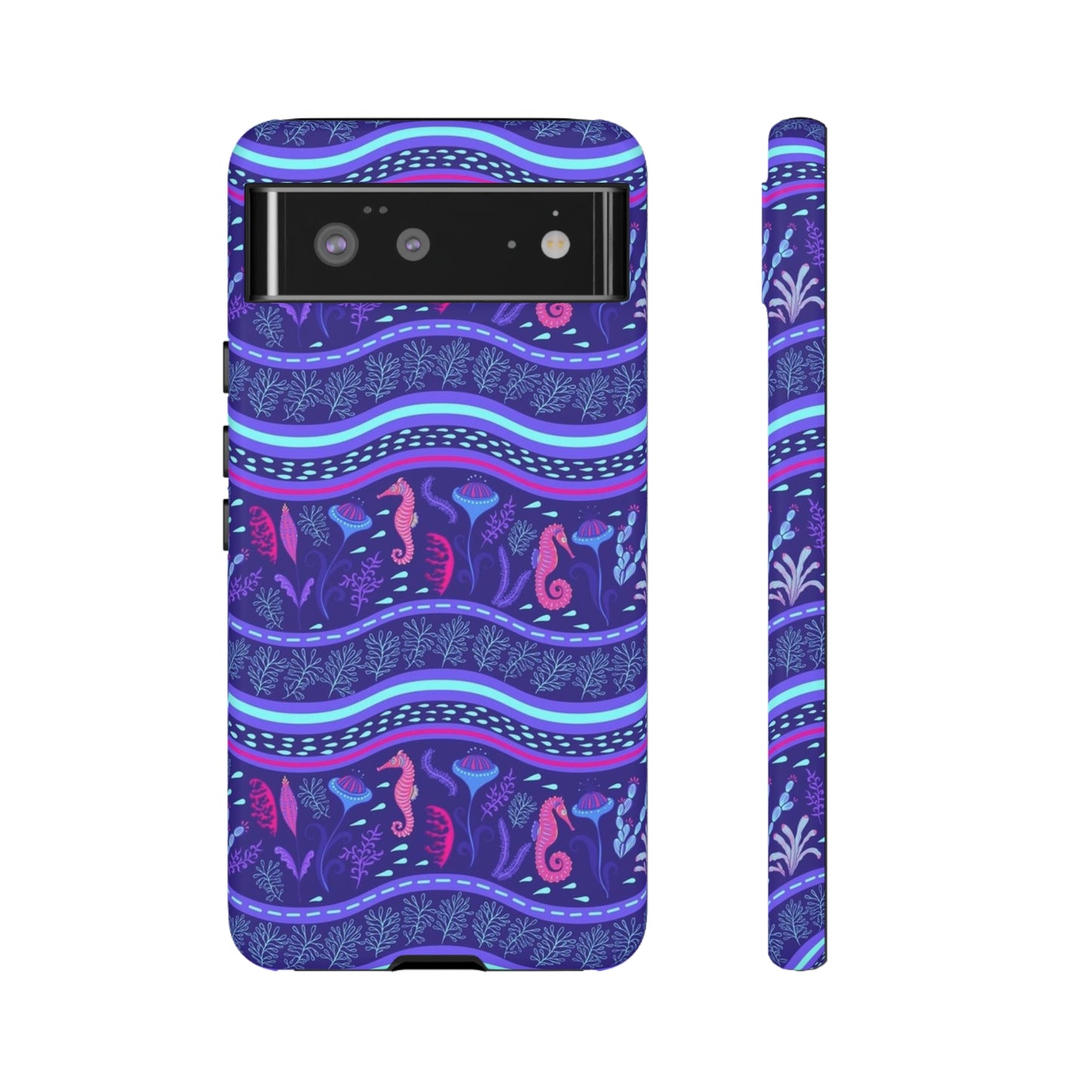 Sea horse reef/ phone case, for Samsung & Google phones/ Summer collection / Tough Cases