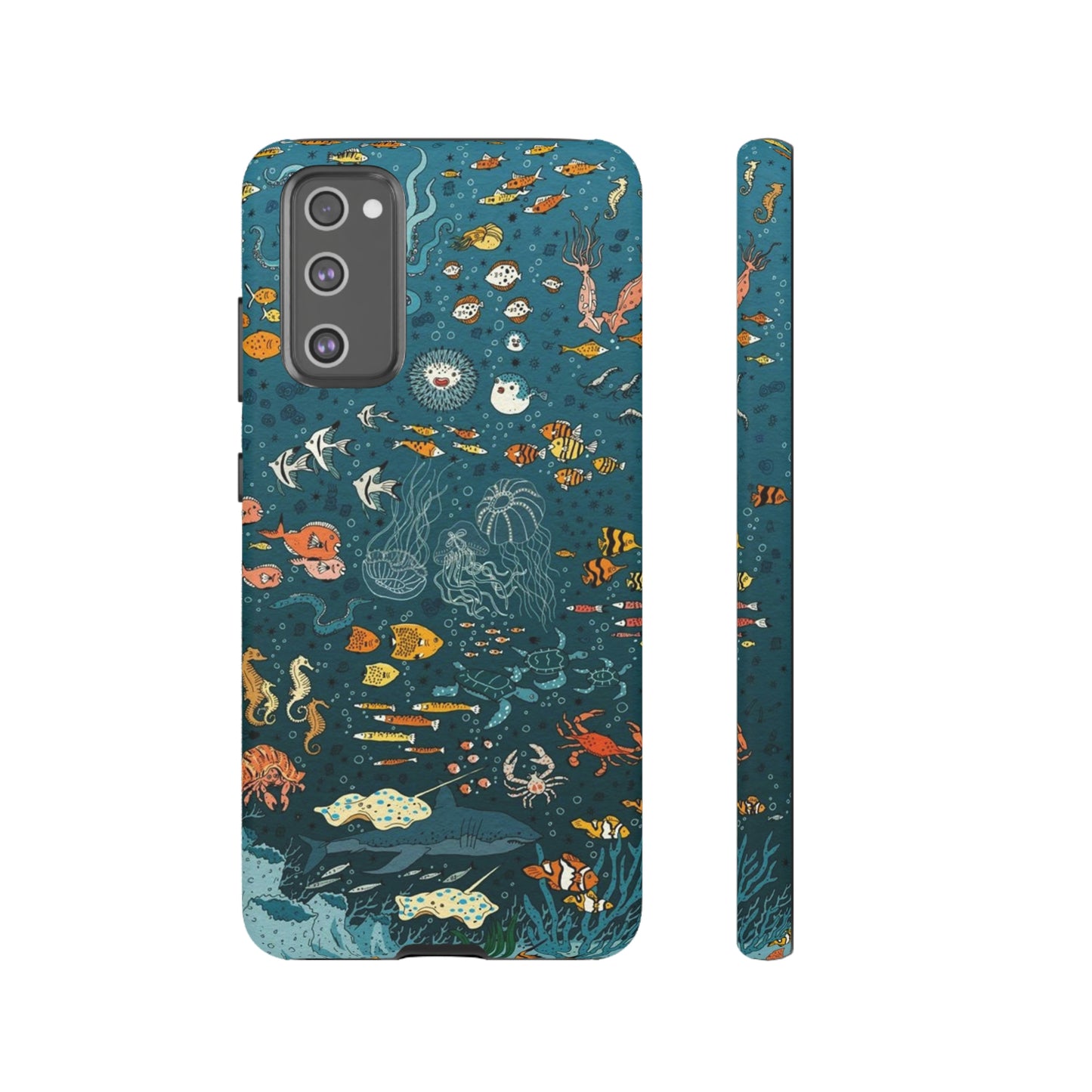 under the sea, phone case, for Samsung & Google phones, summer collection /Tough Cases