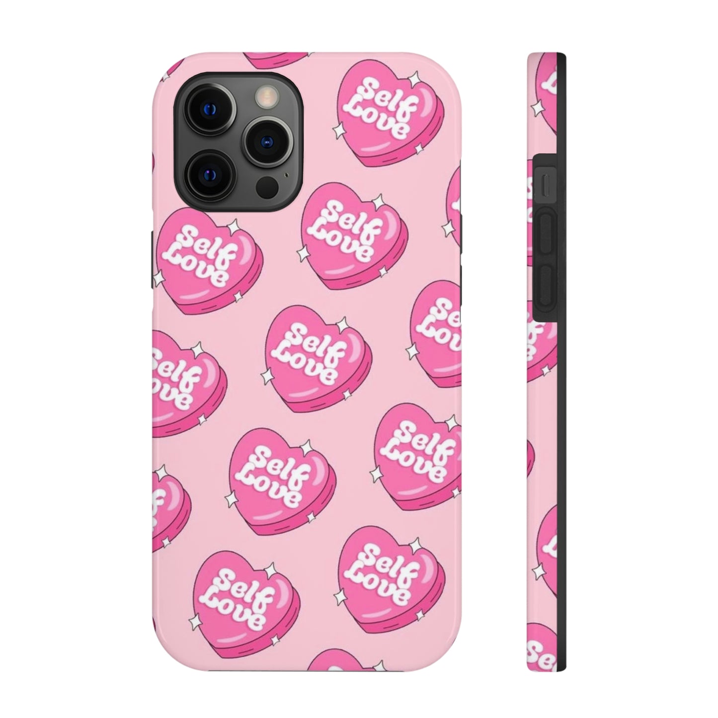 Self Love phone case/ for iPhones/heart collection Tough Phone Cases,