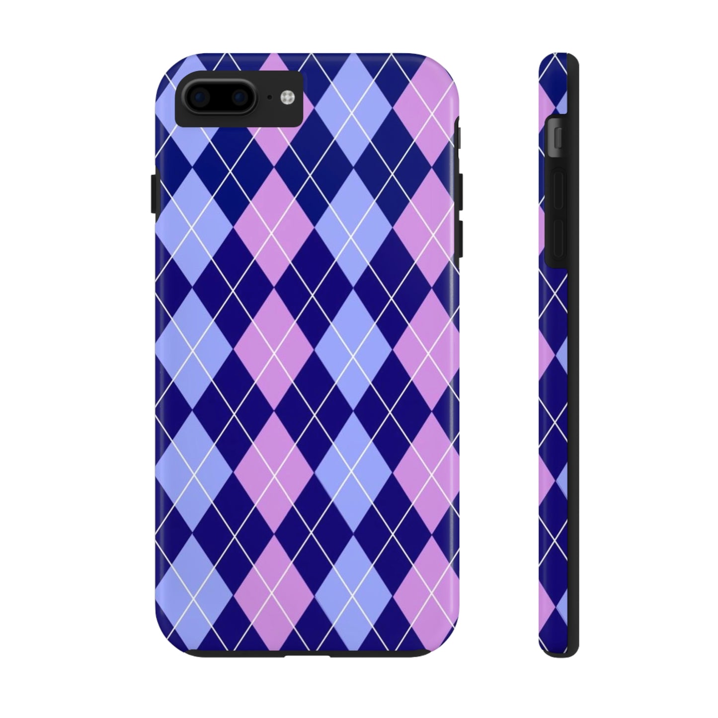 Purple plaid sweater phone case/ for iPhone/ plaid collection/ Tough Phone Cases