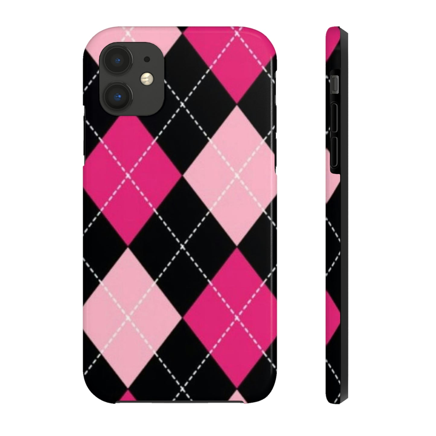 Pink Diamond phone case/ for iPhone/ plaid collection/ Tough Phone Cases