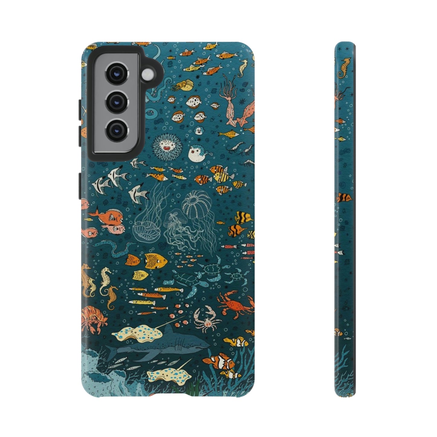 under the sea, phone case, for Samsung & Google phones, summer collection /Tough Cases