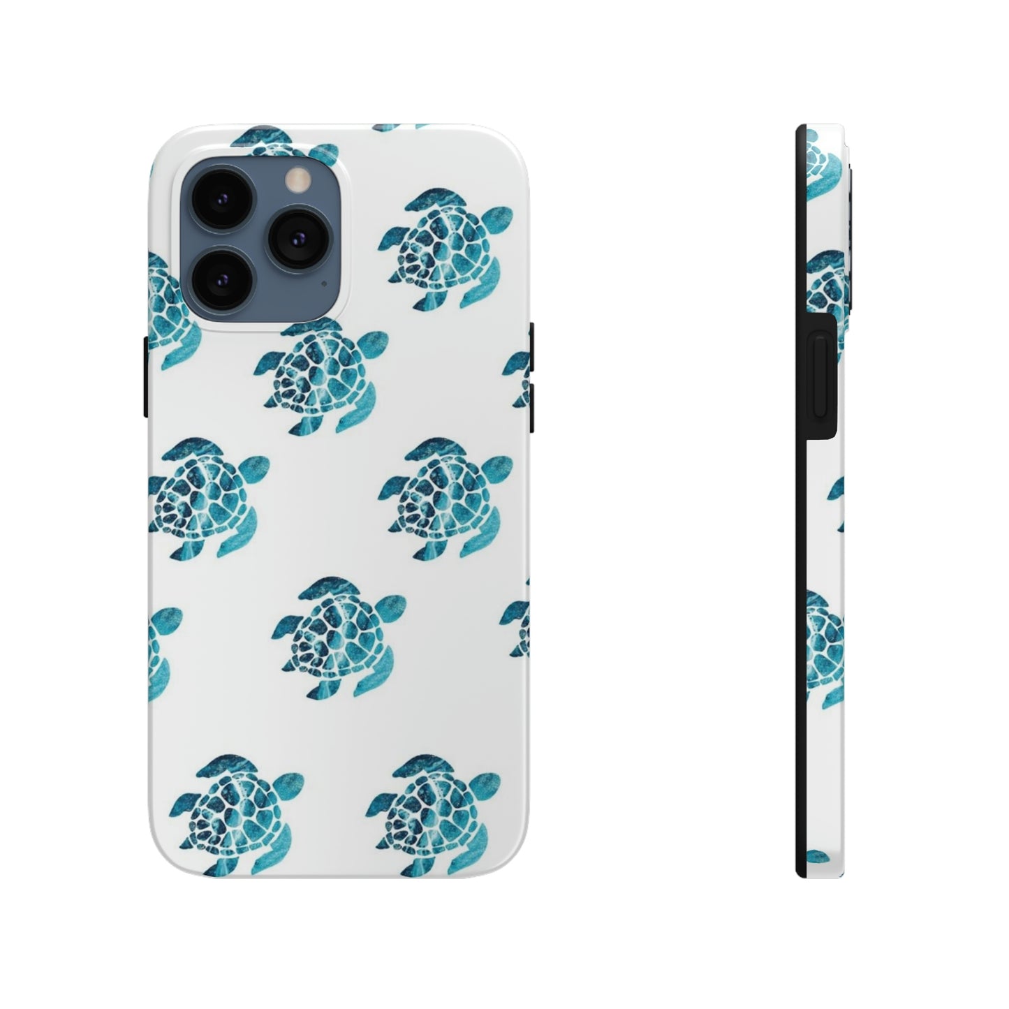 Turtles crossing iPhone case / summer collection Tough Phone Cases, Case-Mate