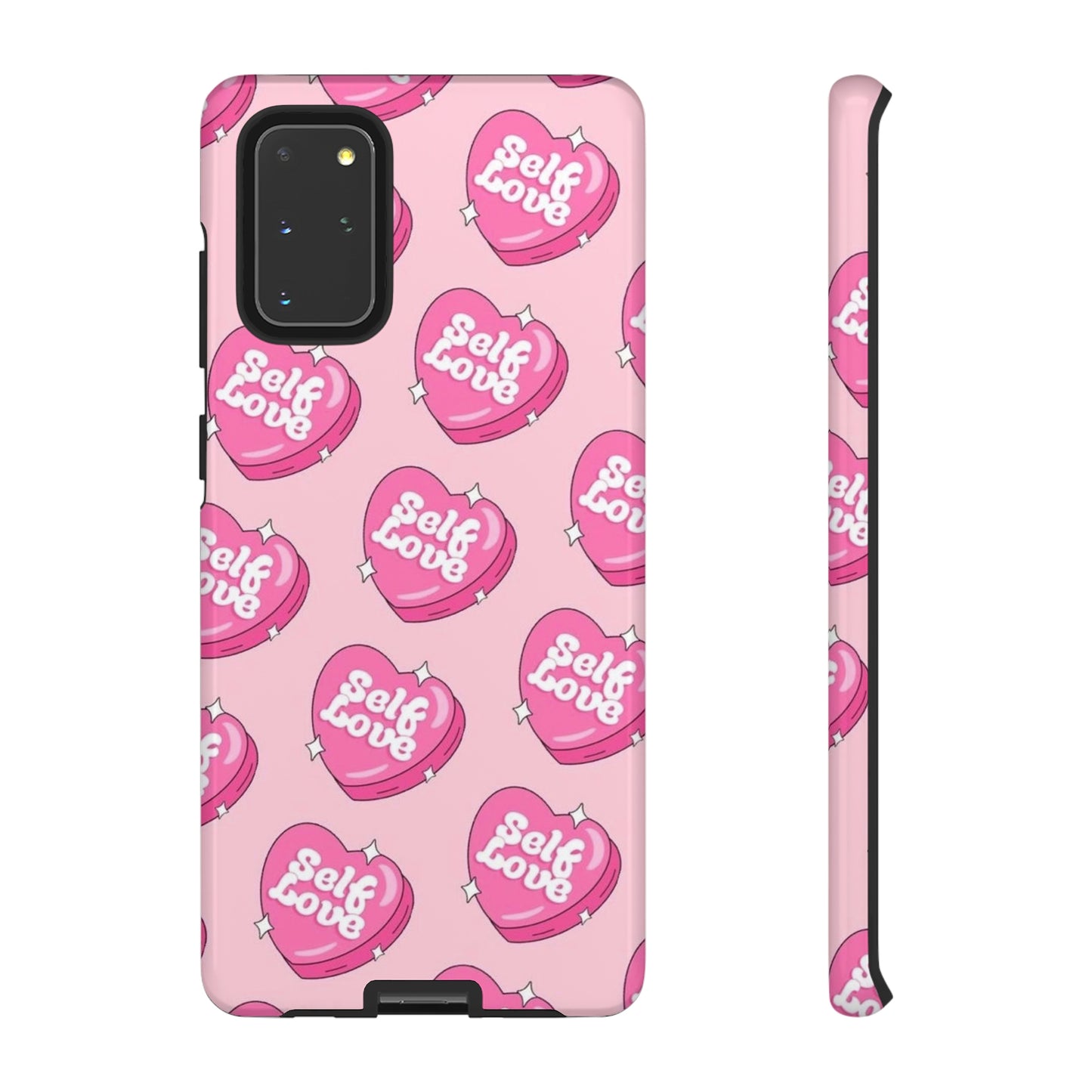 Self love phone case, for Samsung & google phones,/ heart collection/ tough case