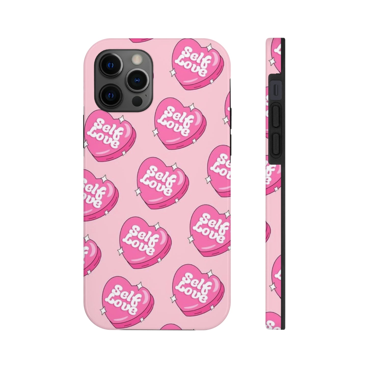 Self Love phone case/ for iPhones/heart collection Tough Phone Cases,