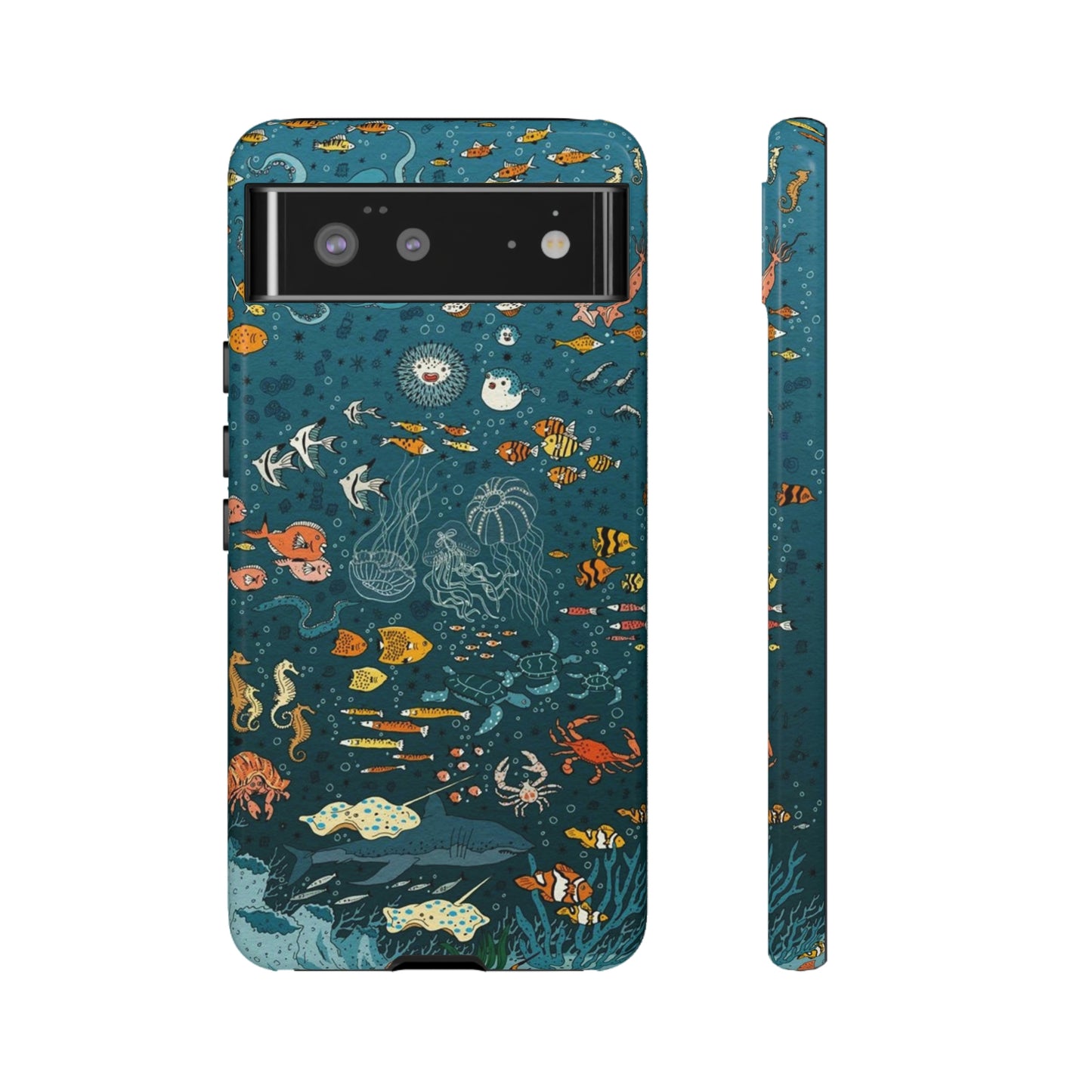 under the sea, phone case, for Samsung & Google phones, summer collection /Tough Cases