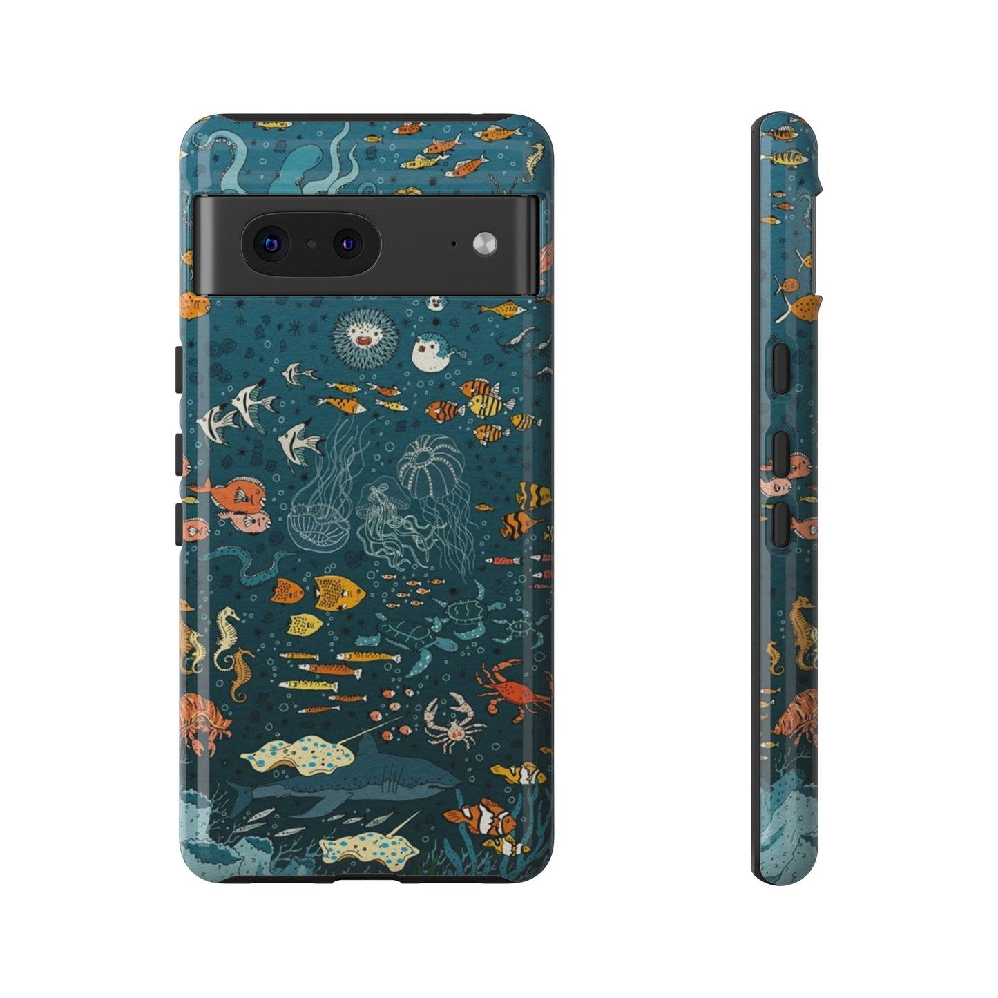 under the sea, phone case, for Samsung & Google phones, summer collection /Tough Cases