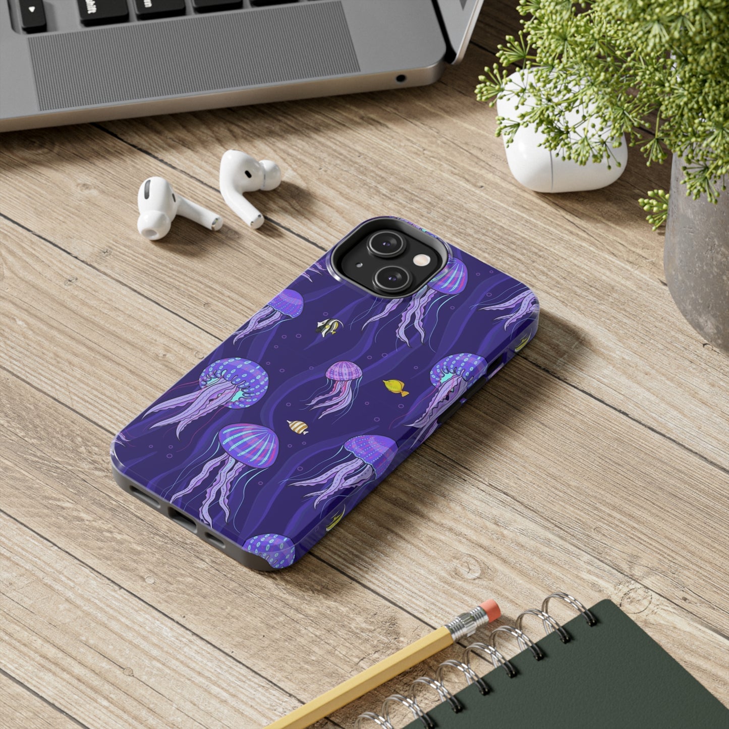 Jelly Fish way phone case for iPhone / summer collection Tough Phone Cases, Case-Mate