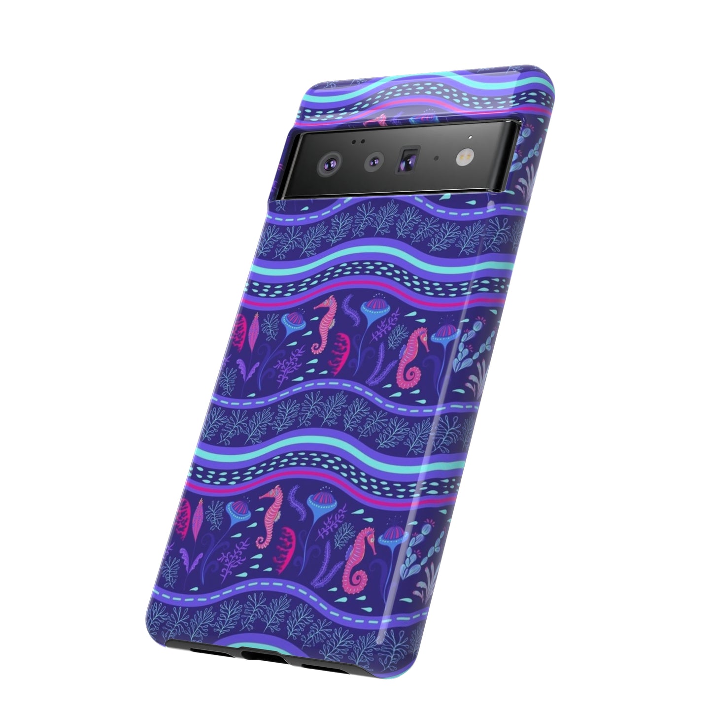 Sea horse reef/ phone case, for Samsung & Google phones/ Summer collection / Tough Cases