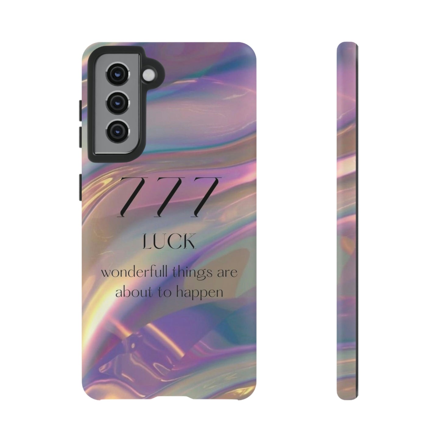 Lucky 7 phone case, for Samsung & Google phone/ Tough case/ LUX collection