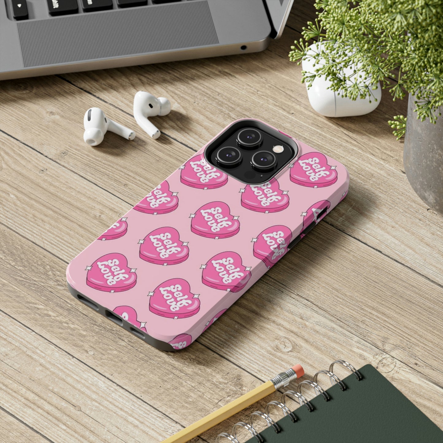 Self Love phone case/ for iPhones/heart collection Tough Phone Cases,