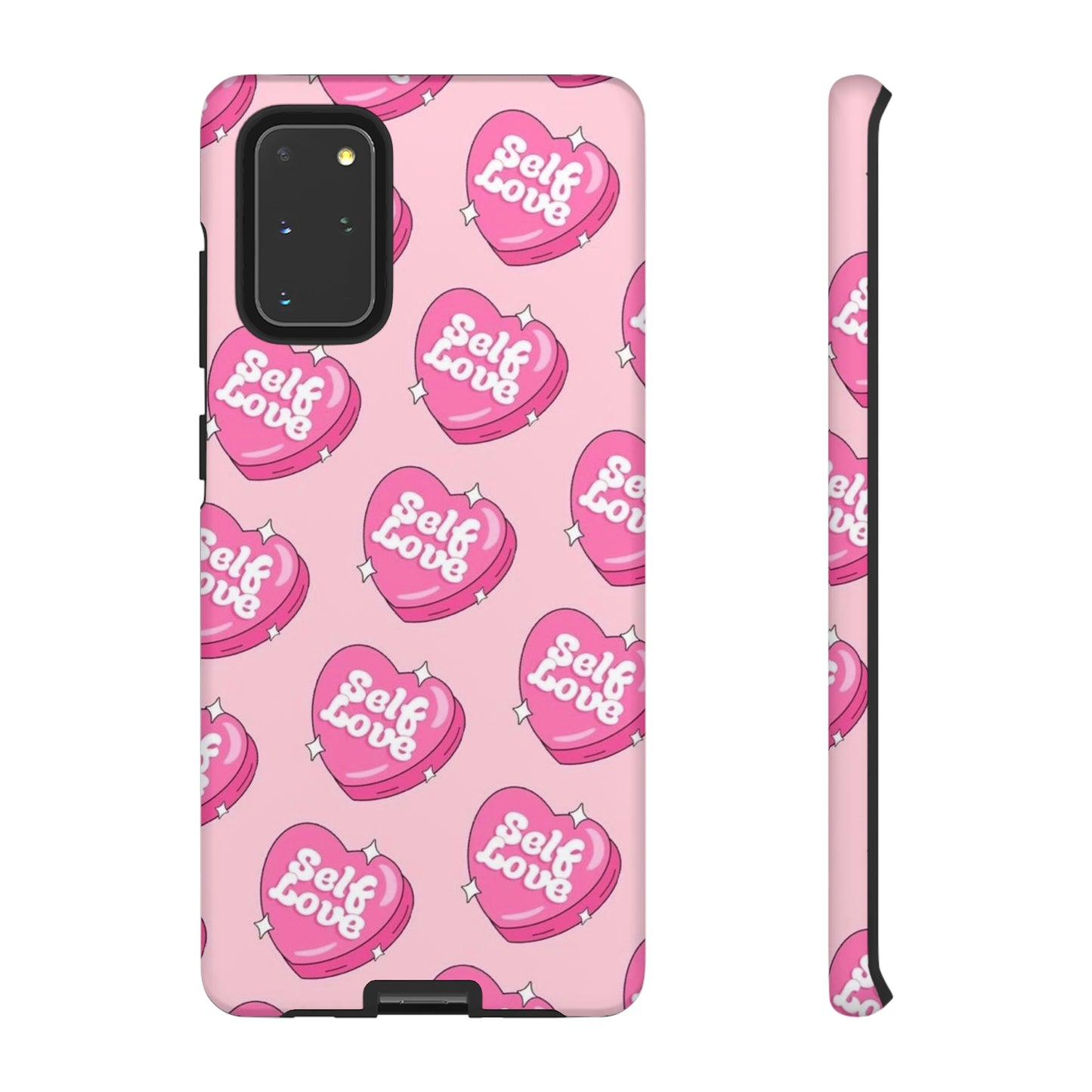 Self love phone case, for Samsung & google phones,/ heart collection/ tough case