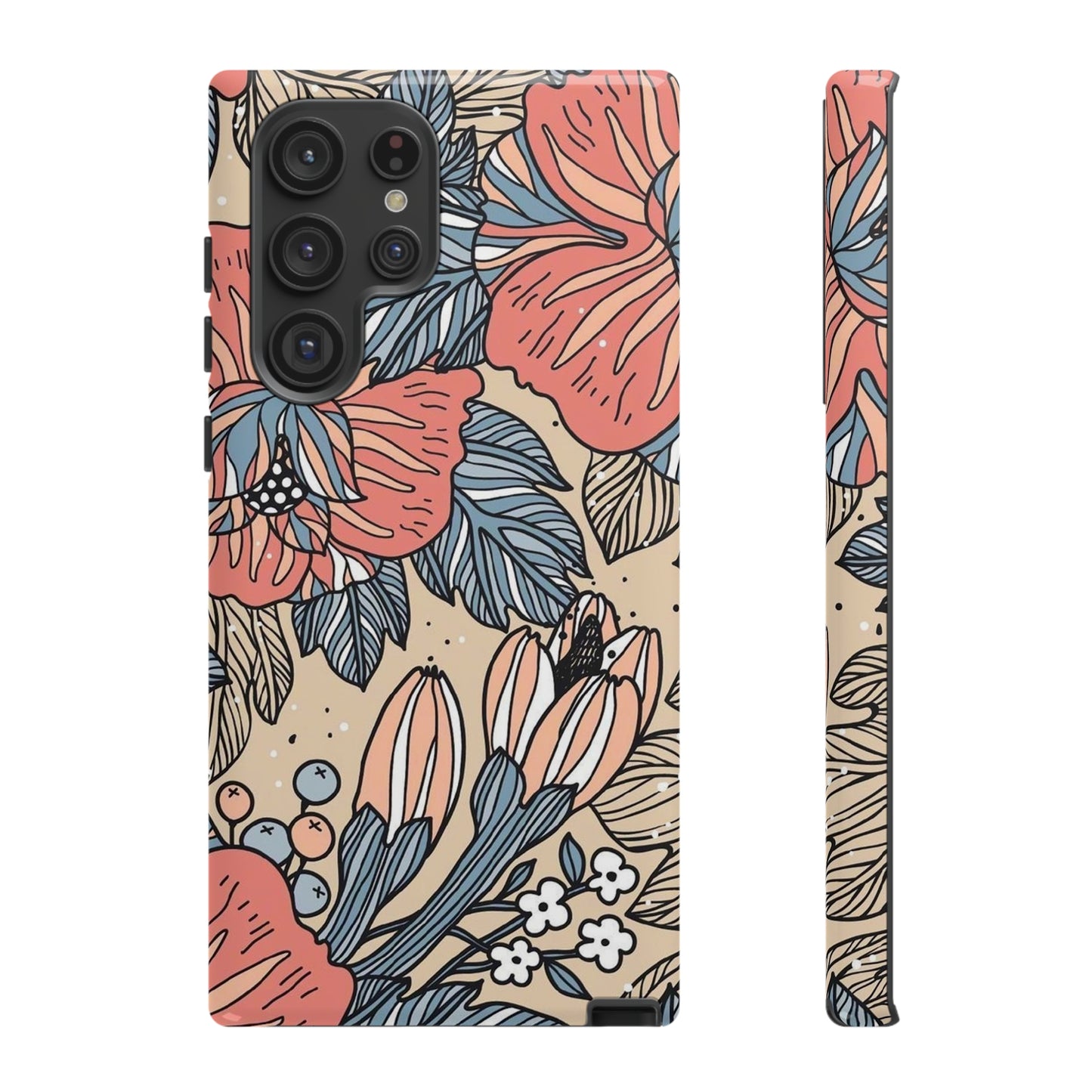 Floral Phone case, for Samsung & Google phone/Tough Cases/ Floral collection