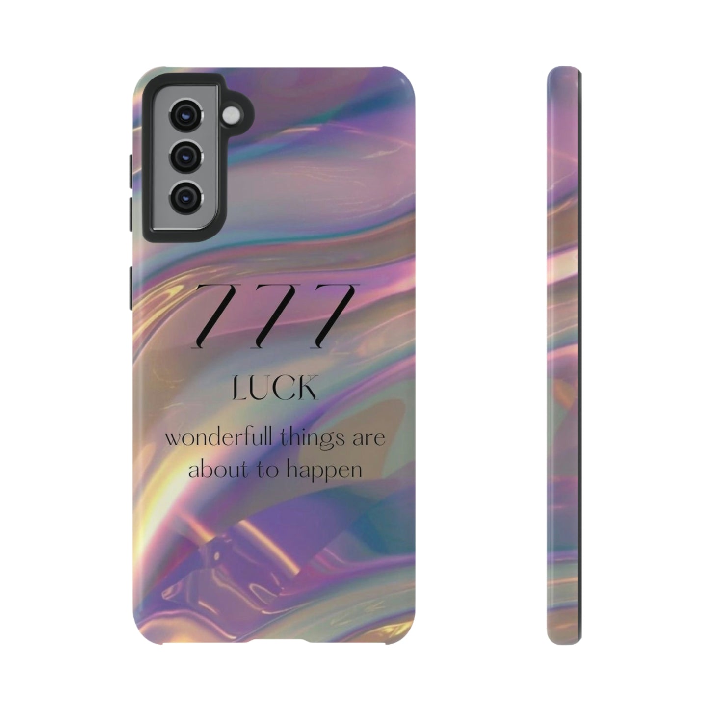 Lucky 7 phone case, for Samsung & Google phone/ Tough case/ LUX collection