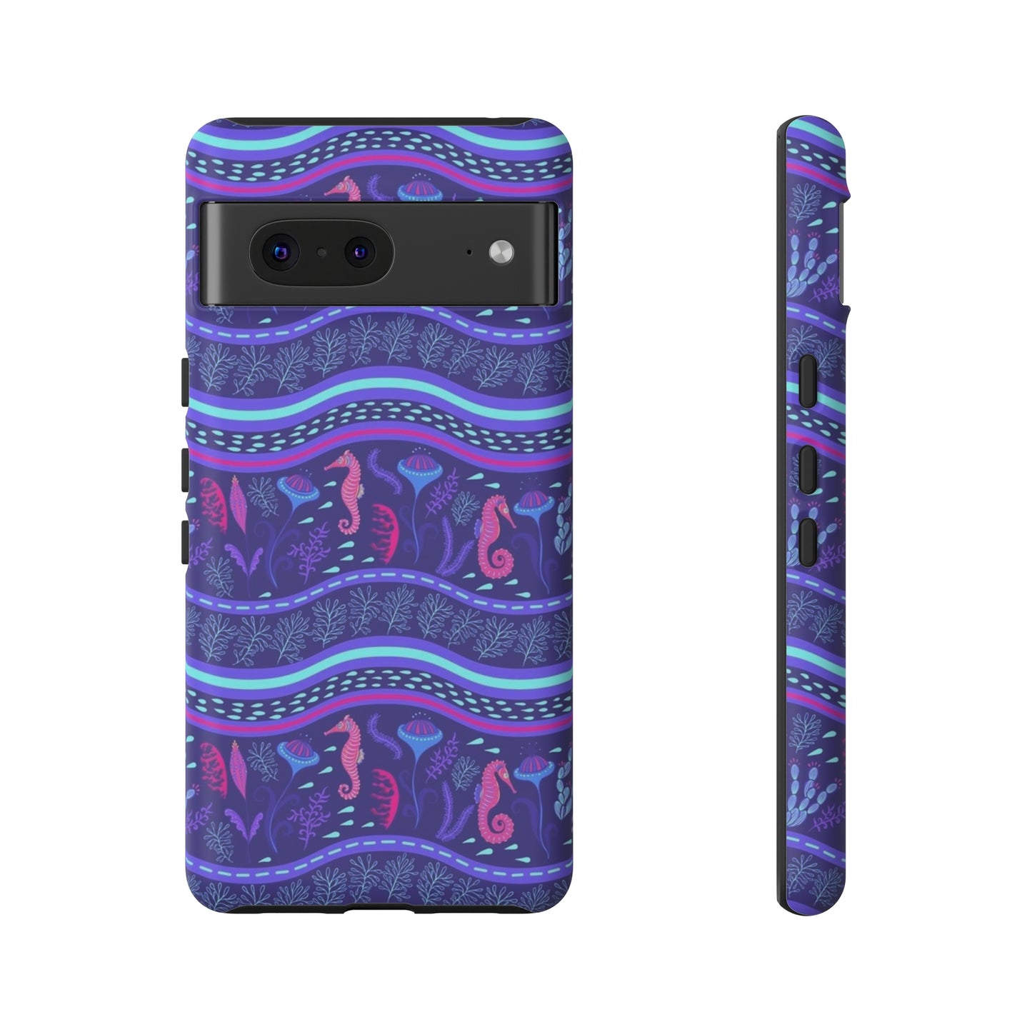 Sea horse reef/ phone case, for Samsung & Google phones/ Summer collection / Tough Cases