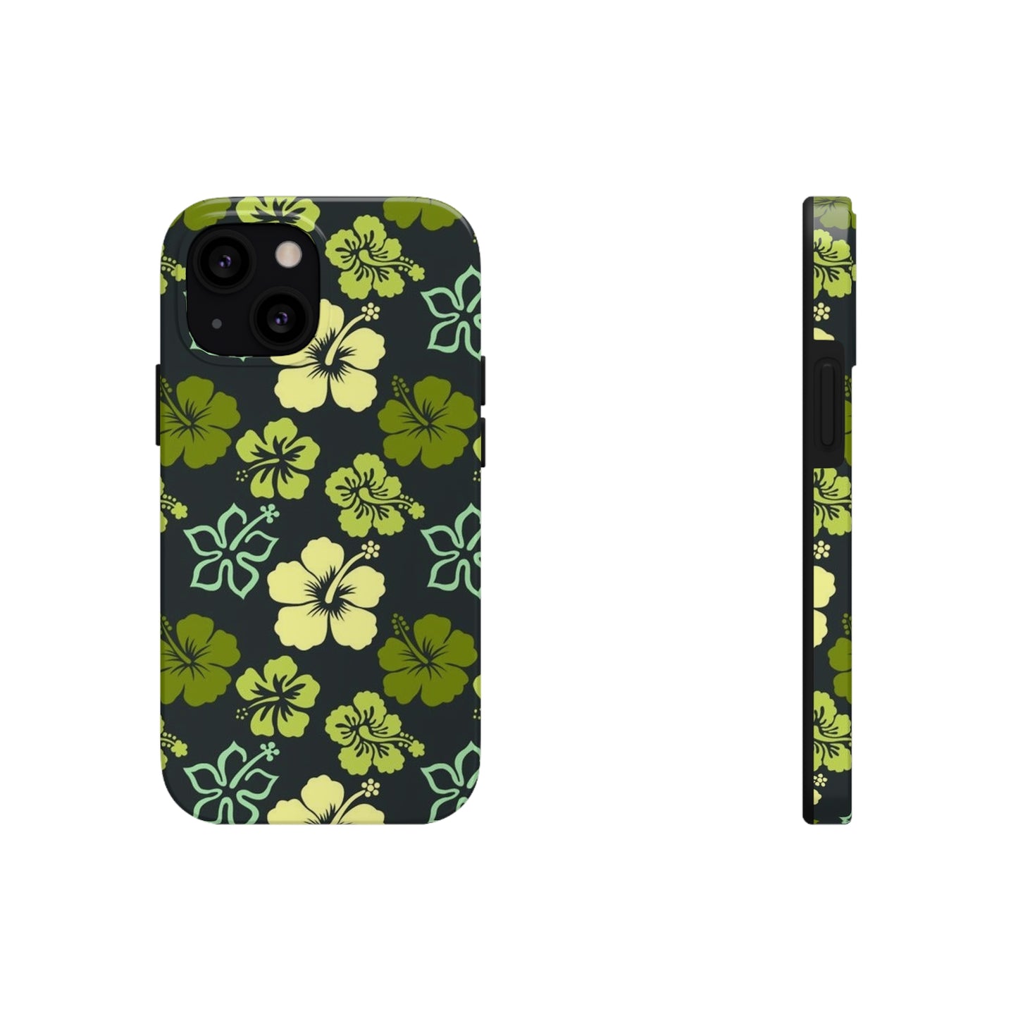 Green Hawaiian phone case for iPhone / summer collection Tough Phone Cases, Case-Mate