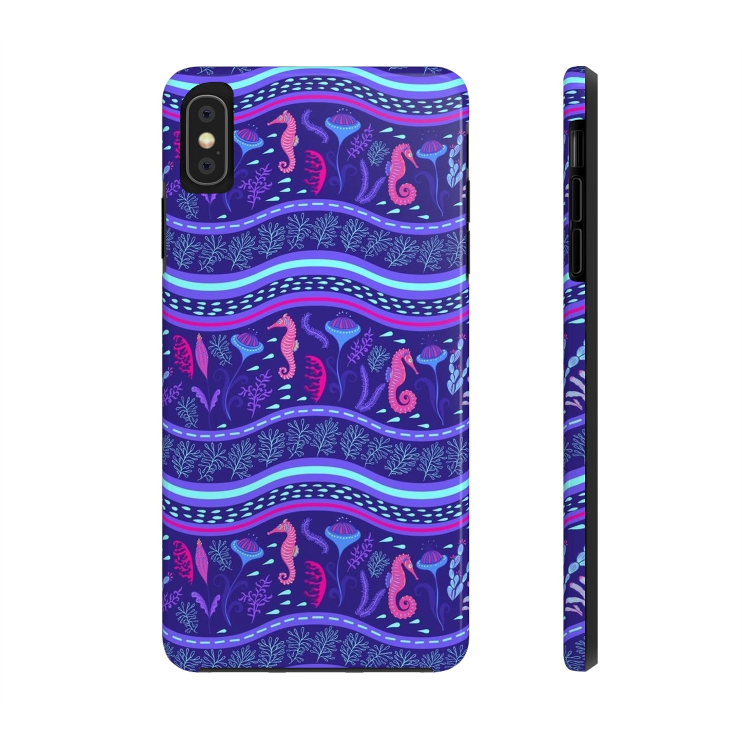 Sea Horse Reef  phone case for iPhone / summer collection Tough Phone Cases, Case-Mate