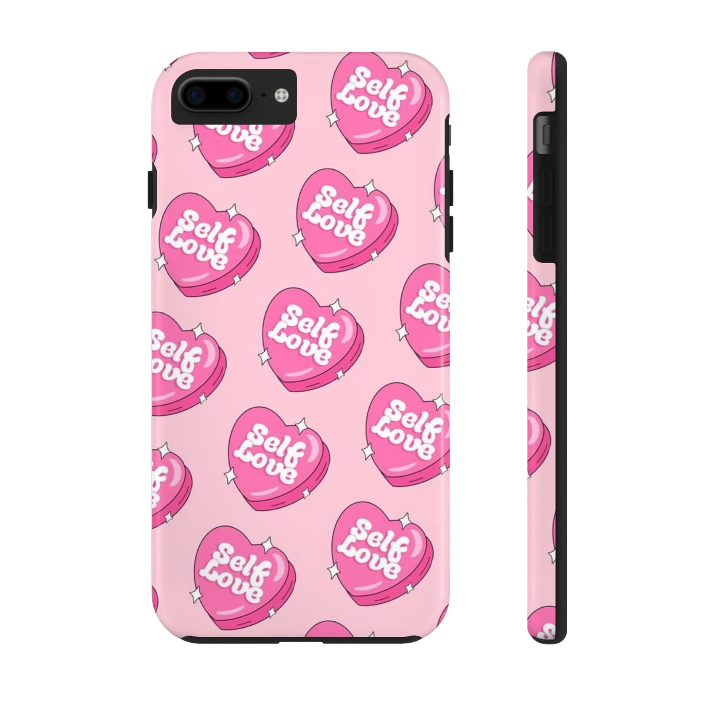 Self Love phone case/ for iPhones/heart collection Tough Phone Cases,