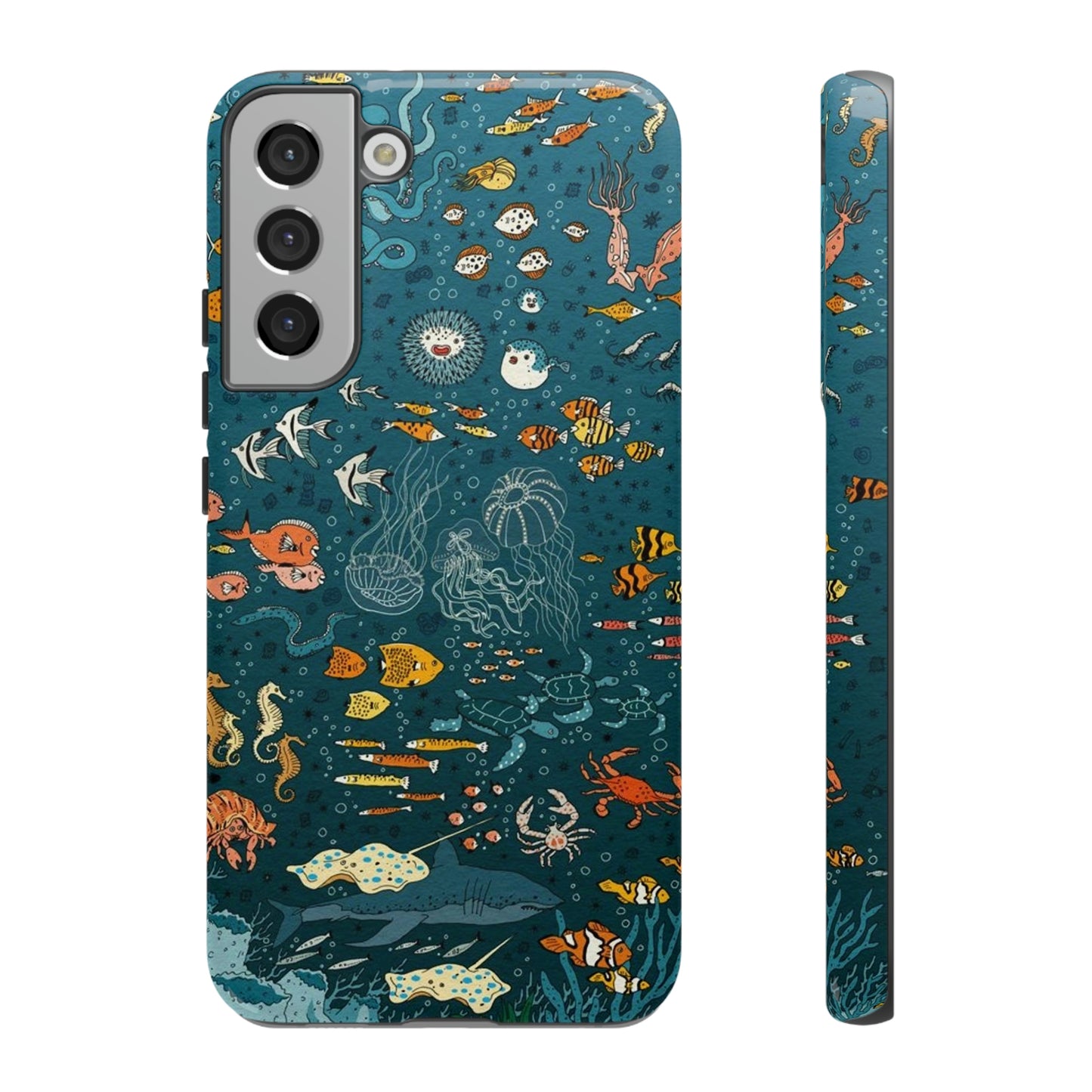 under the sea, phone case, for Samsung & Google phones, summer collection /Tough Cases