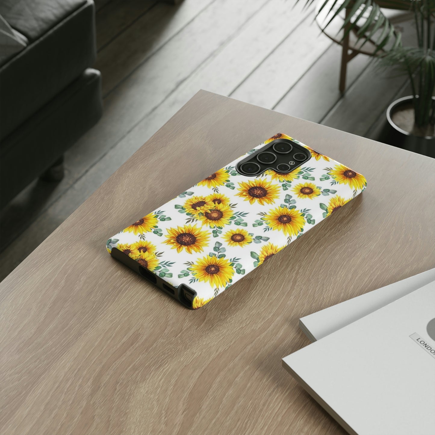 Sunny Sunflower phone case/ for Samsung & Google phones/ floral collection/Tough Cases