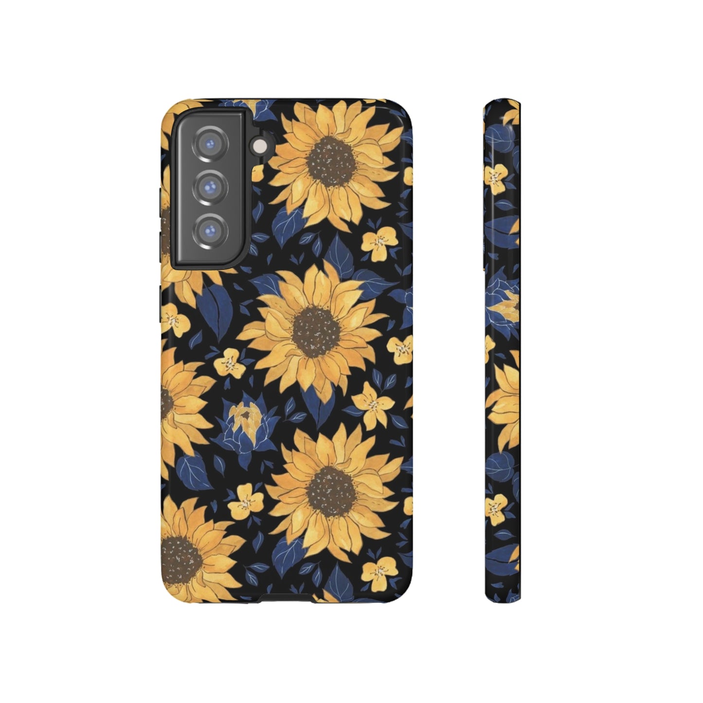 Sunflower phone case/ for Samsung & Google phones/ Floral collection/ Tough Phone Cases