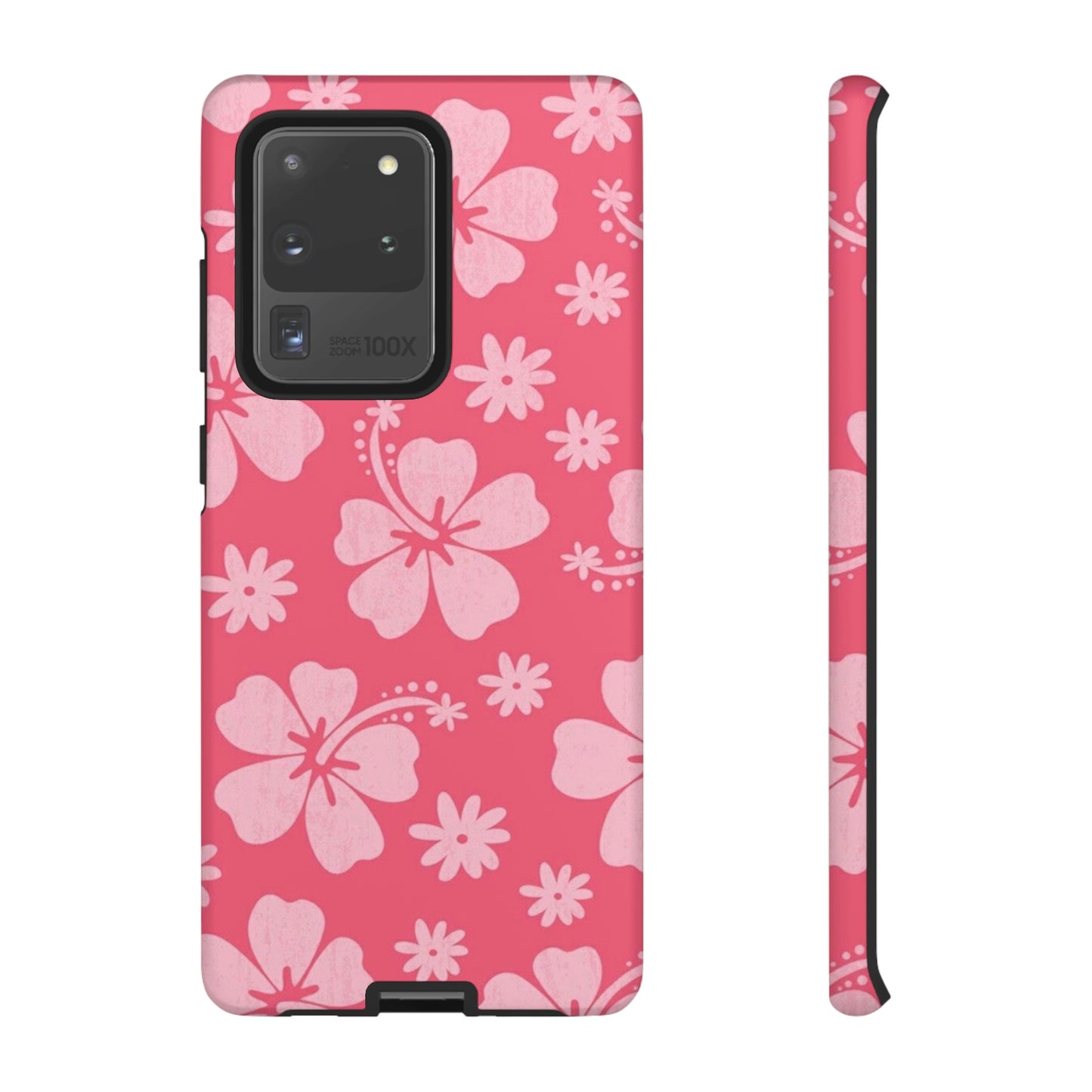 Pink hibiscus phone case/ for Samsung & Google phones /summer collection