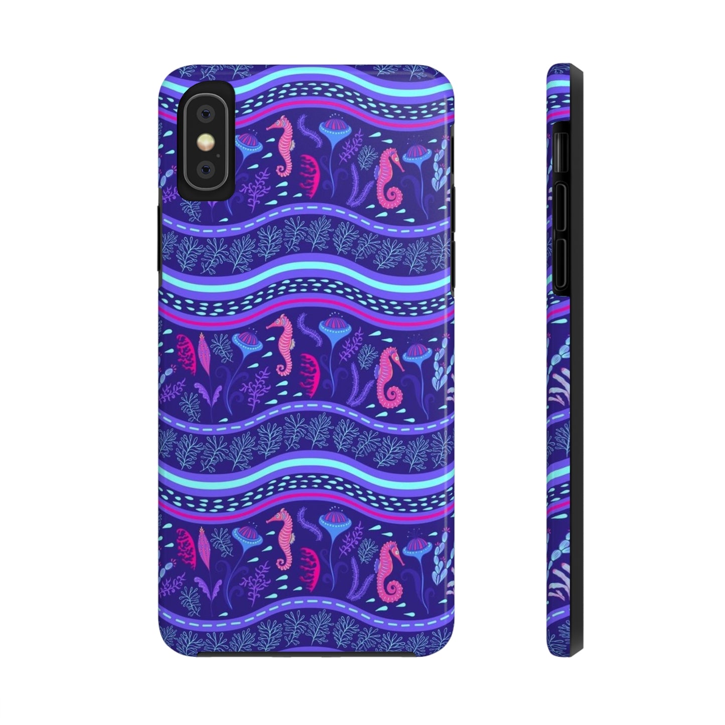 Sea Horse Reef  phone case for iPhone / summer collection Tough Phone Cases, Case-Mate