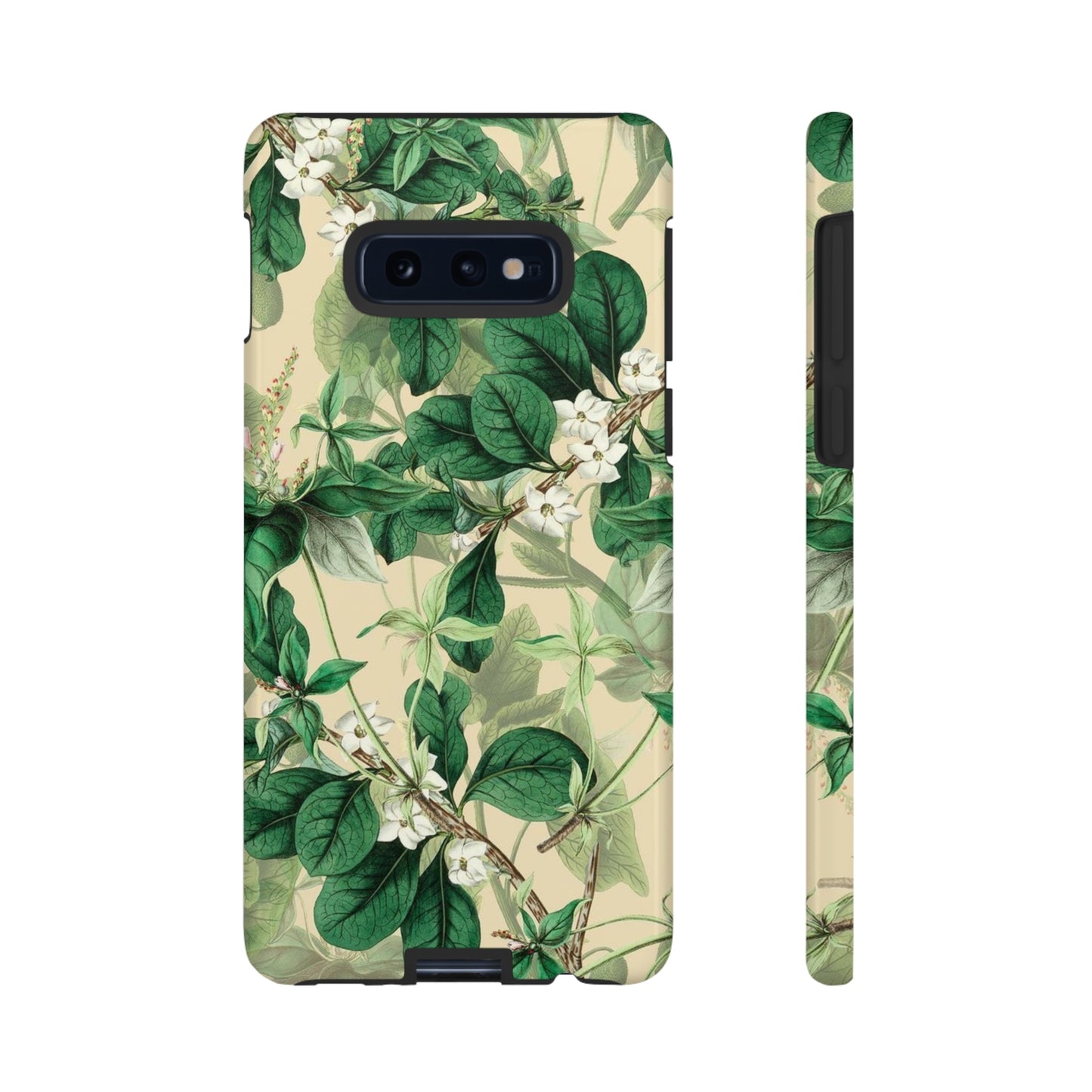 Green Petal phone case, for Samsung & Google phone./ Floral Collection