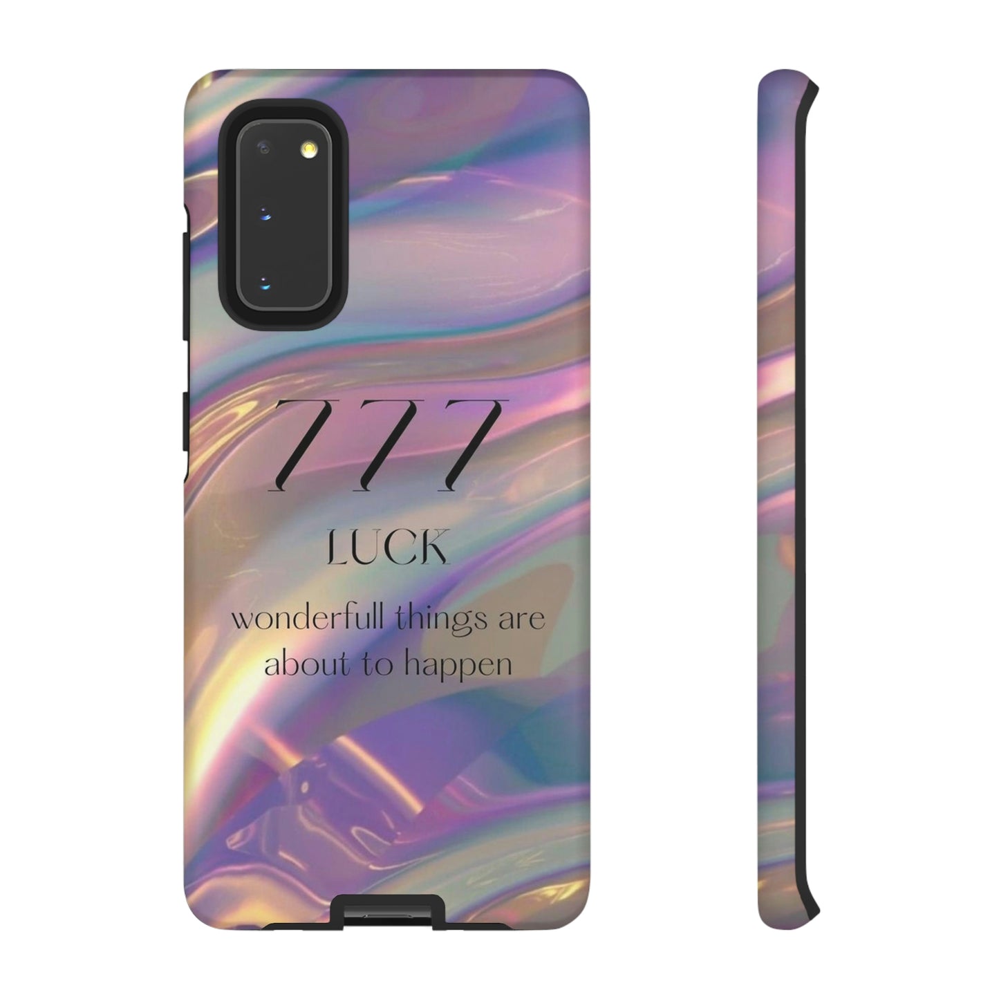 Lucky 7 phone case, for Samsung & Google phone/ Tough case/ LUX collection