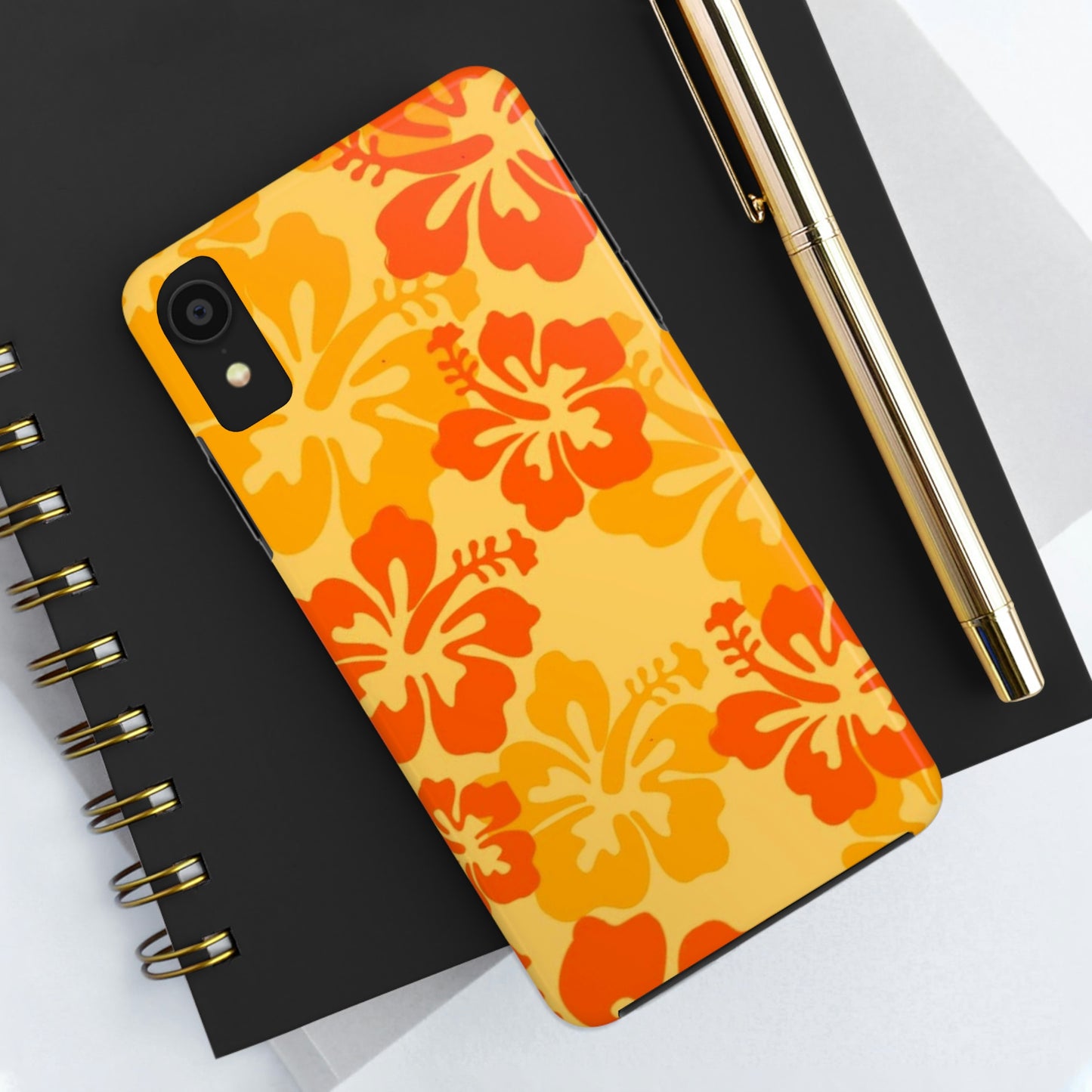 Orange summer, for iPhone, summer collection Tough Phone Cases, Case-Mate