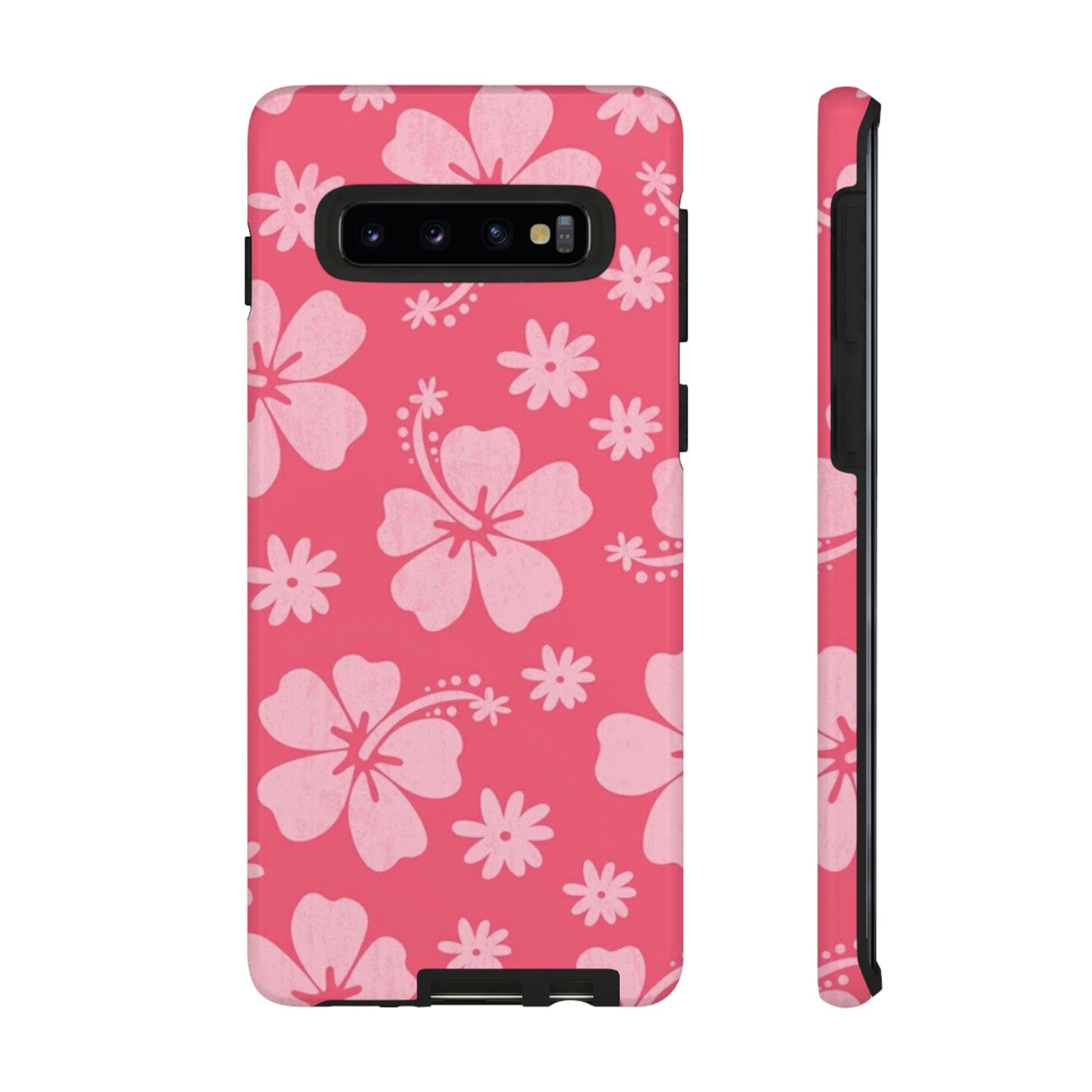 Pink hibiscus phone case/ for Samsung & Google phones /summer collection