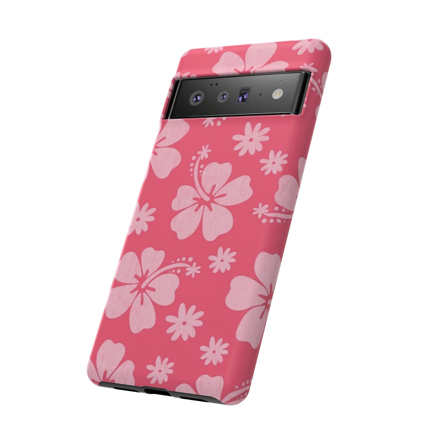 Pink hibiscus phone case/ for Samsung & Google phones /summer collection