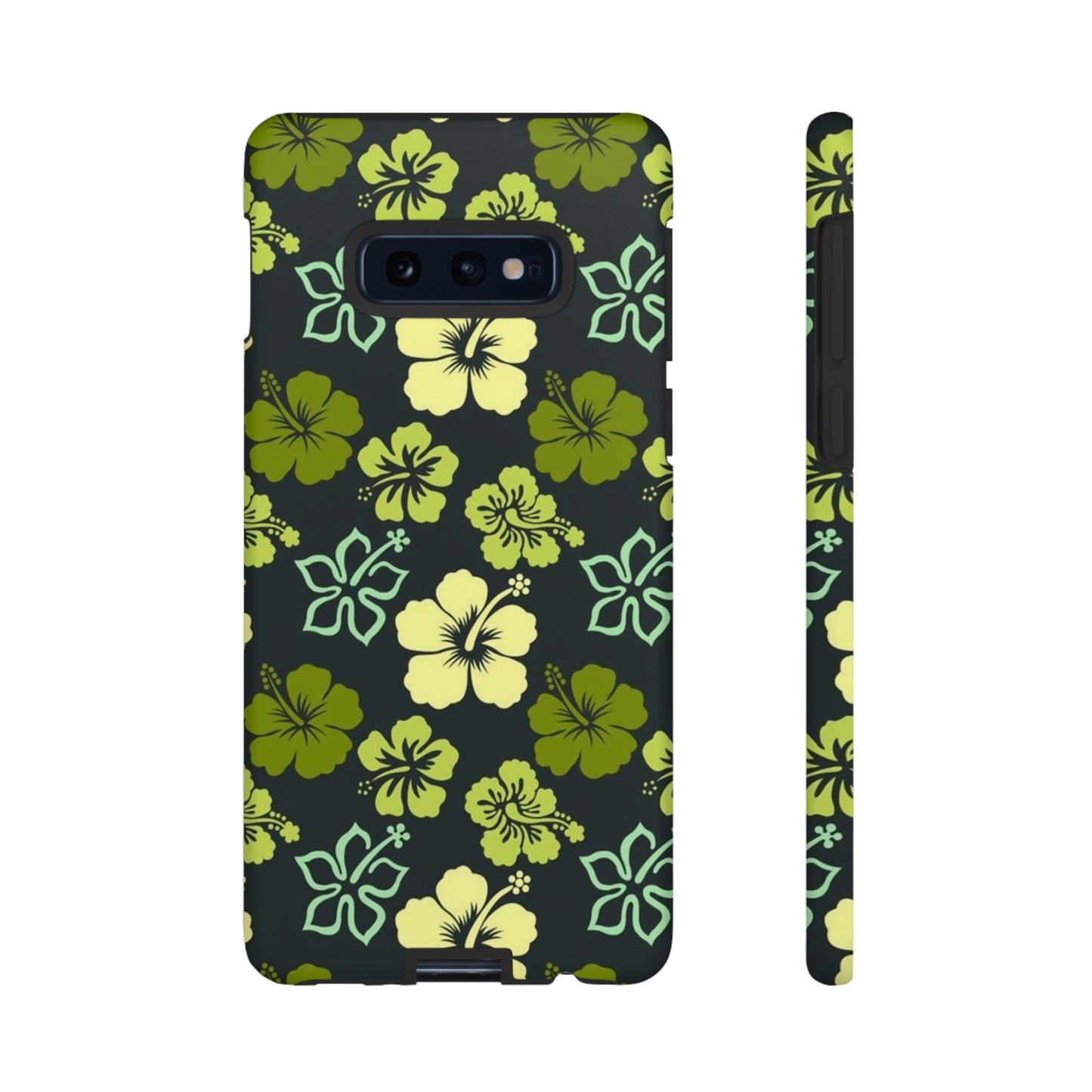 Green Hawaiian phone case for Samsung & Google phones / summer collection / Tough Cases