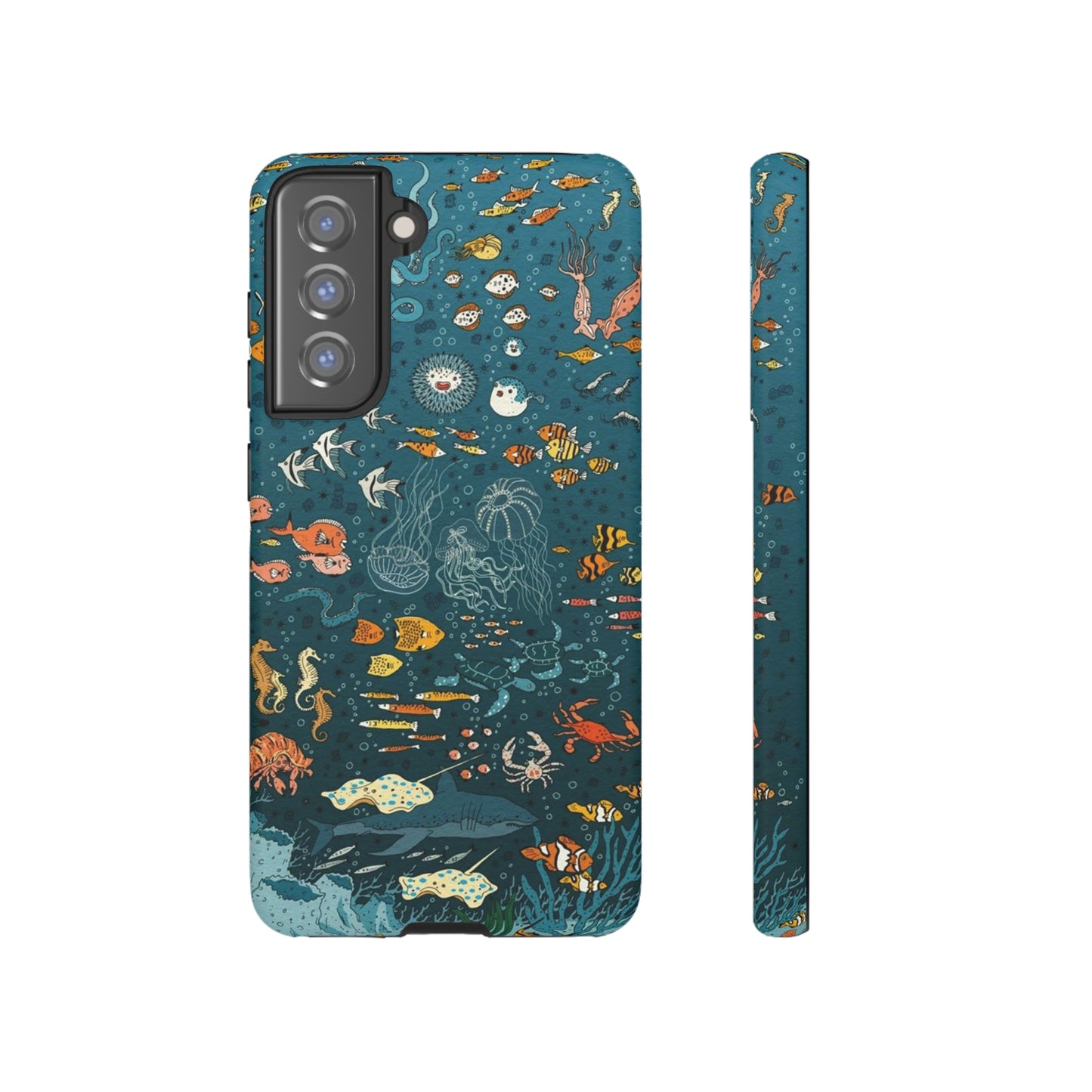 under the sea, phone case, for Samsung & Google phones, summer collection /Tough Cases