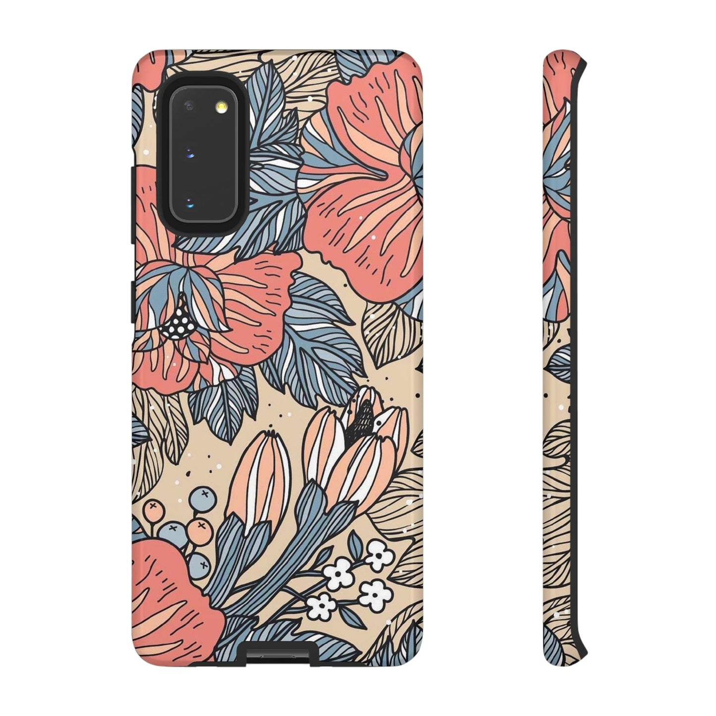 Floral Phone case, for Samsung & Google phone/Tough Cases/ Floral collection