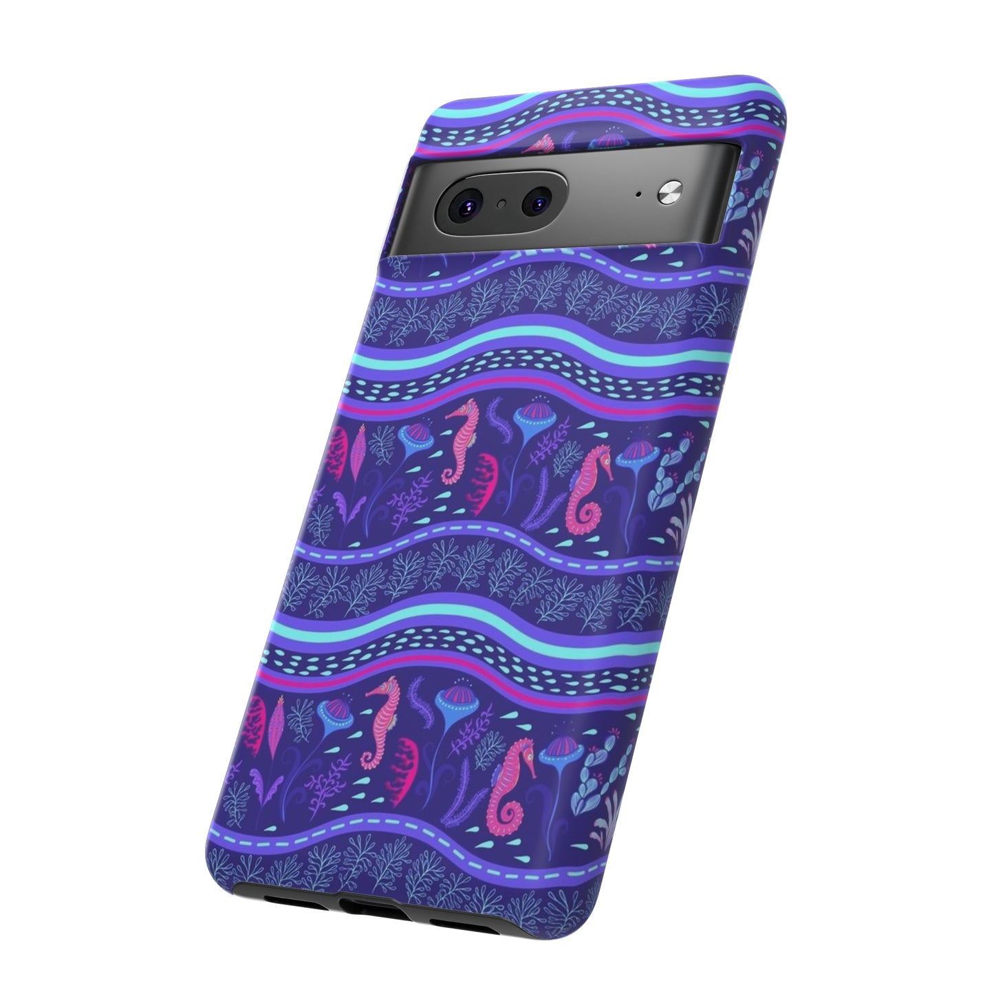 Sea horse reef/ phone case, for Samsung & Google phones/ Summer collection / Tough Cases