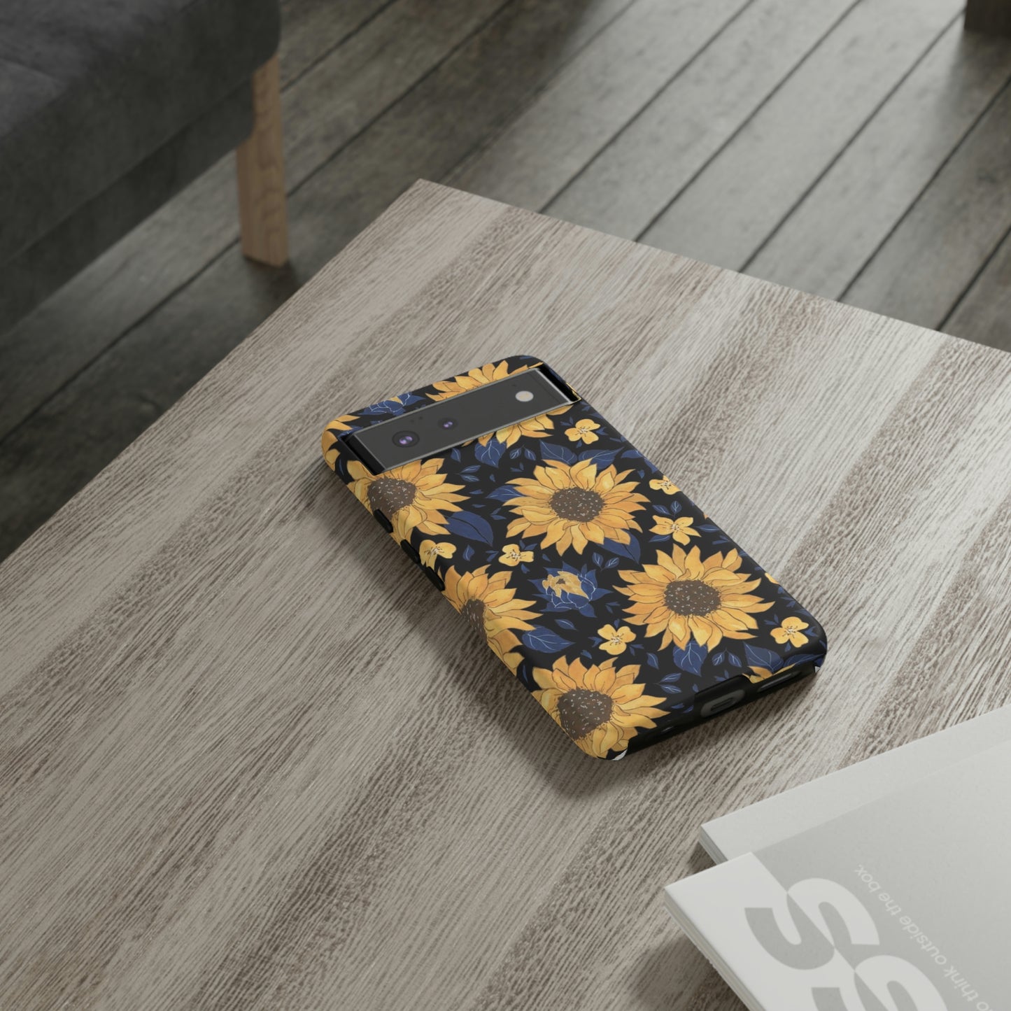 Sunflower phone case/ for Samsung & Google phones/ Floral collection/ Tough Phone Cases