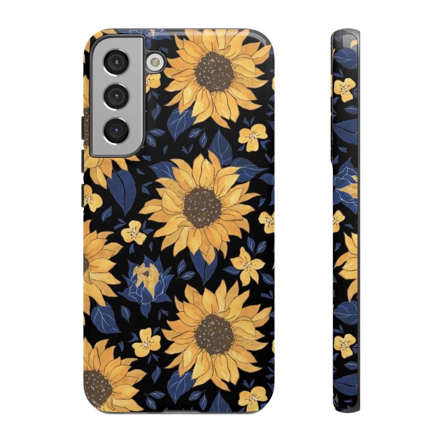 Sunflower phone case/ for Samsung & Google phones/ Floral collection/ Tough Phone Cases