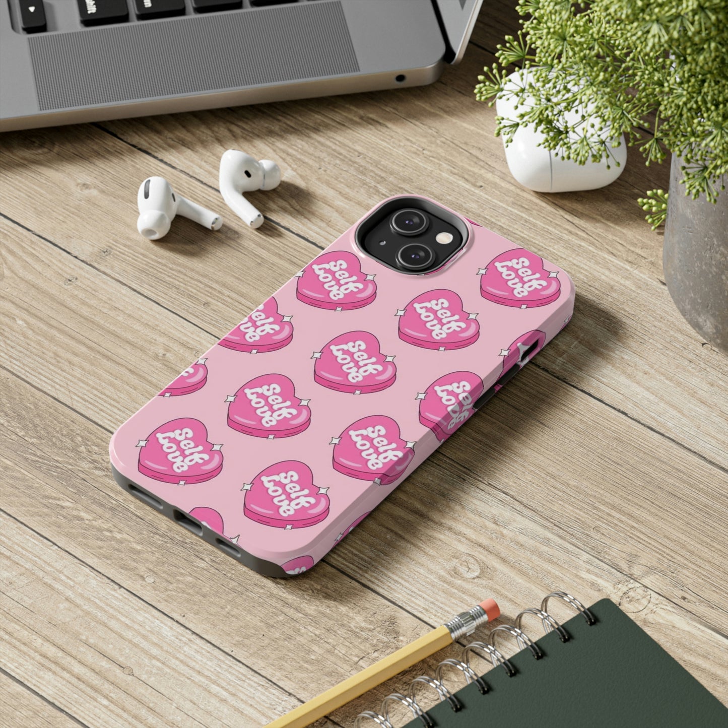 Self Love phone case/ for iPhones/heart collection Tough Phone Cases,