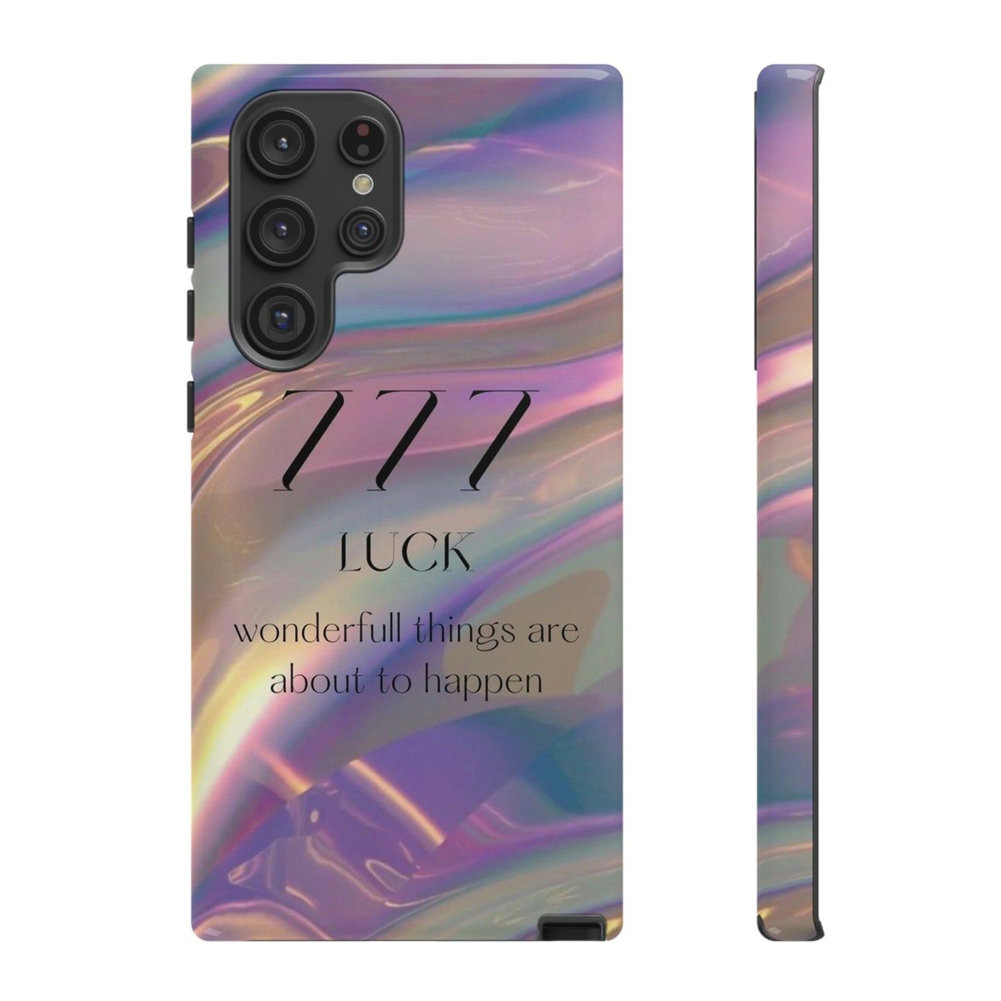 Lucky 7 phone case, for Samsung & Google phone/ Tough case/ LUX collection