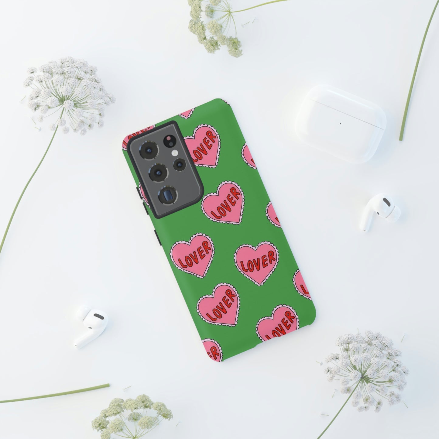 Lover Phone case, for Samsung & Google phones / heart collection/ Tough Cases