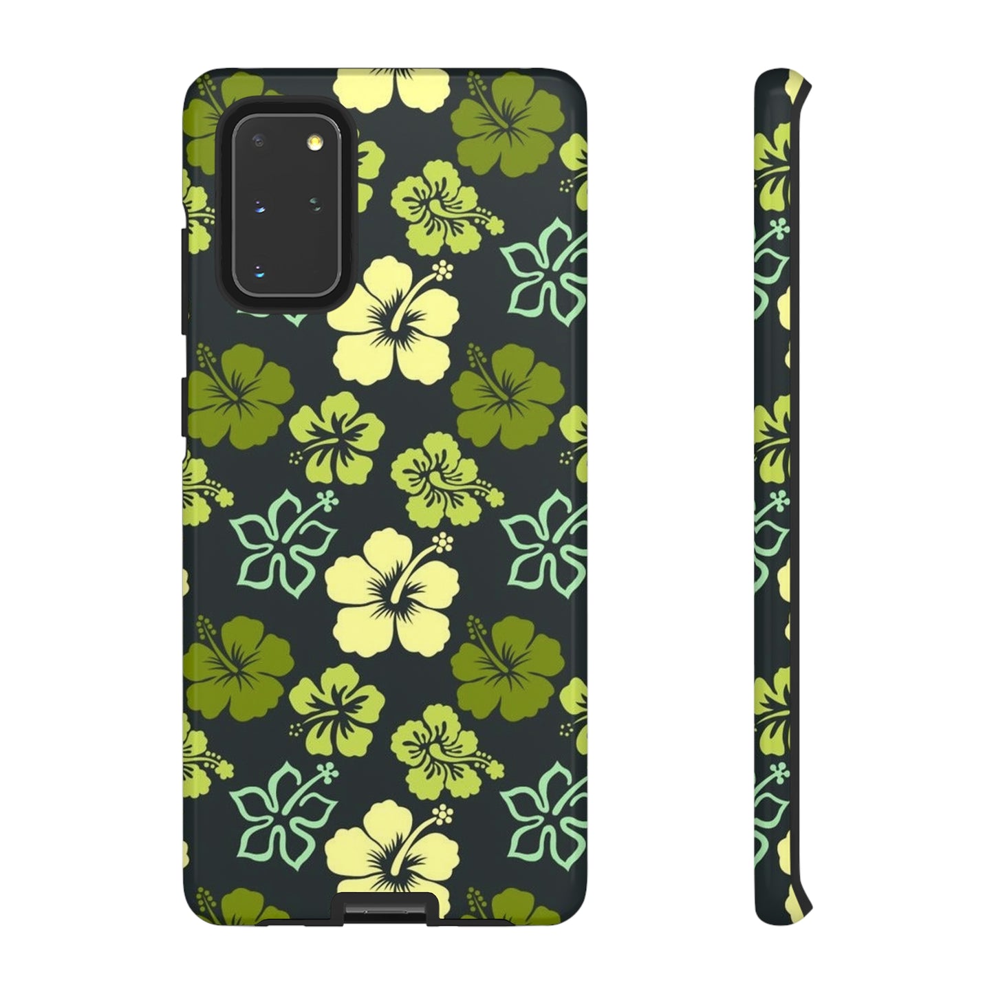 Green Hawaiian phone case for Samsung & Google phones / summer collection / Tough Cases