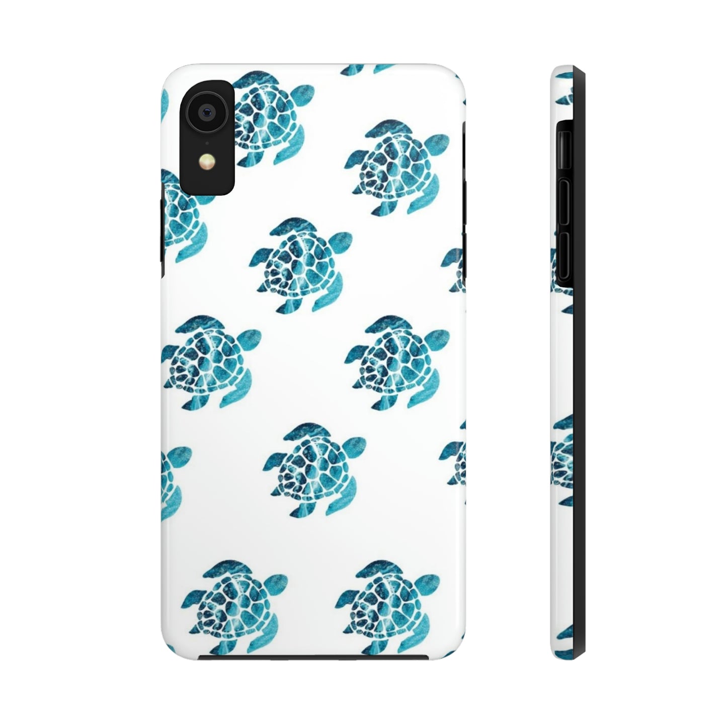 Turtles crossing iPhone case / summer collection Tough Phone Cases, Case-Mate