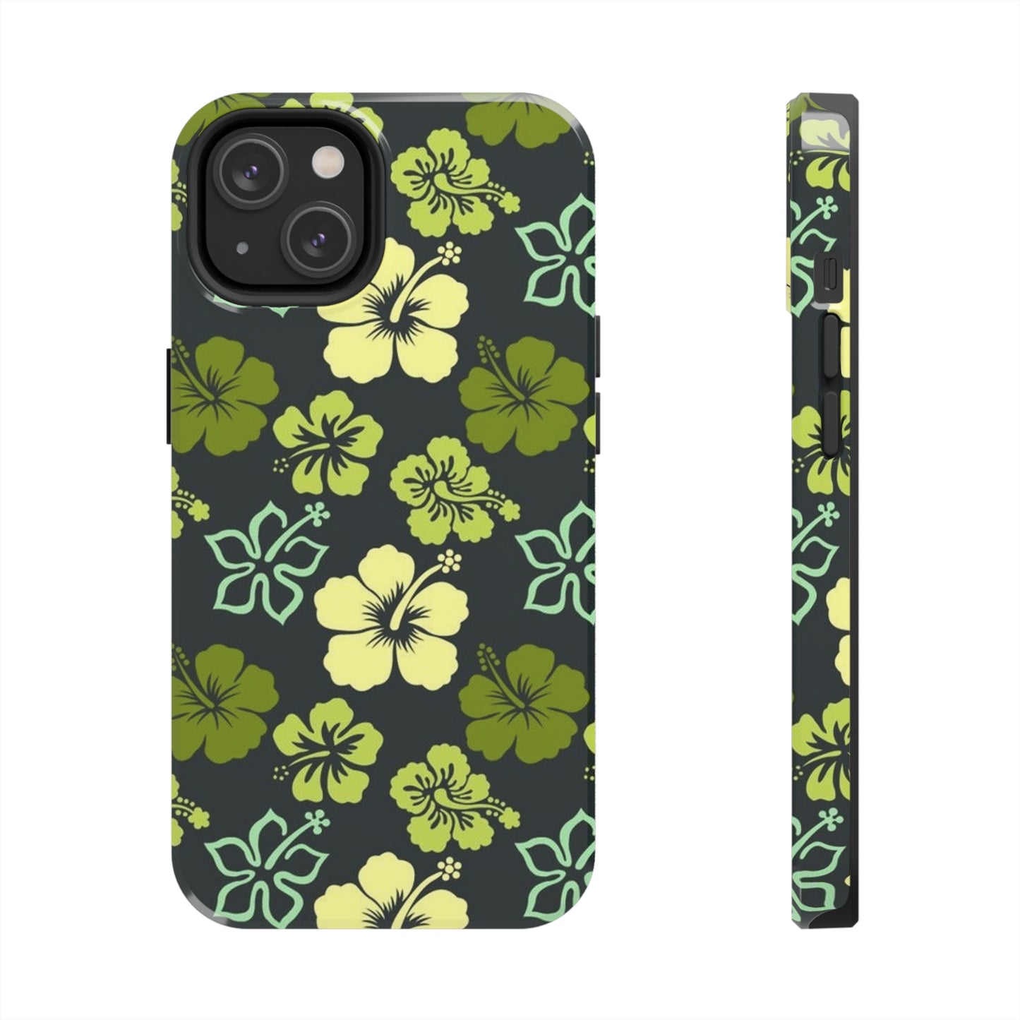 Green Hawaiian phone case for iPhone / summer collection Tough Phone Cases, Case-Mate