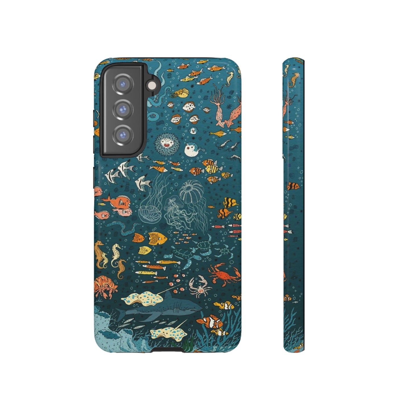 under the sea, phone case, for Samsung & Google phones, summer collection /Tough Cases