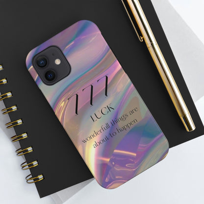 Lucky 7  Phone Case for iPhone, Tough phone case, LUX collection