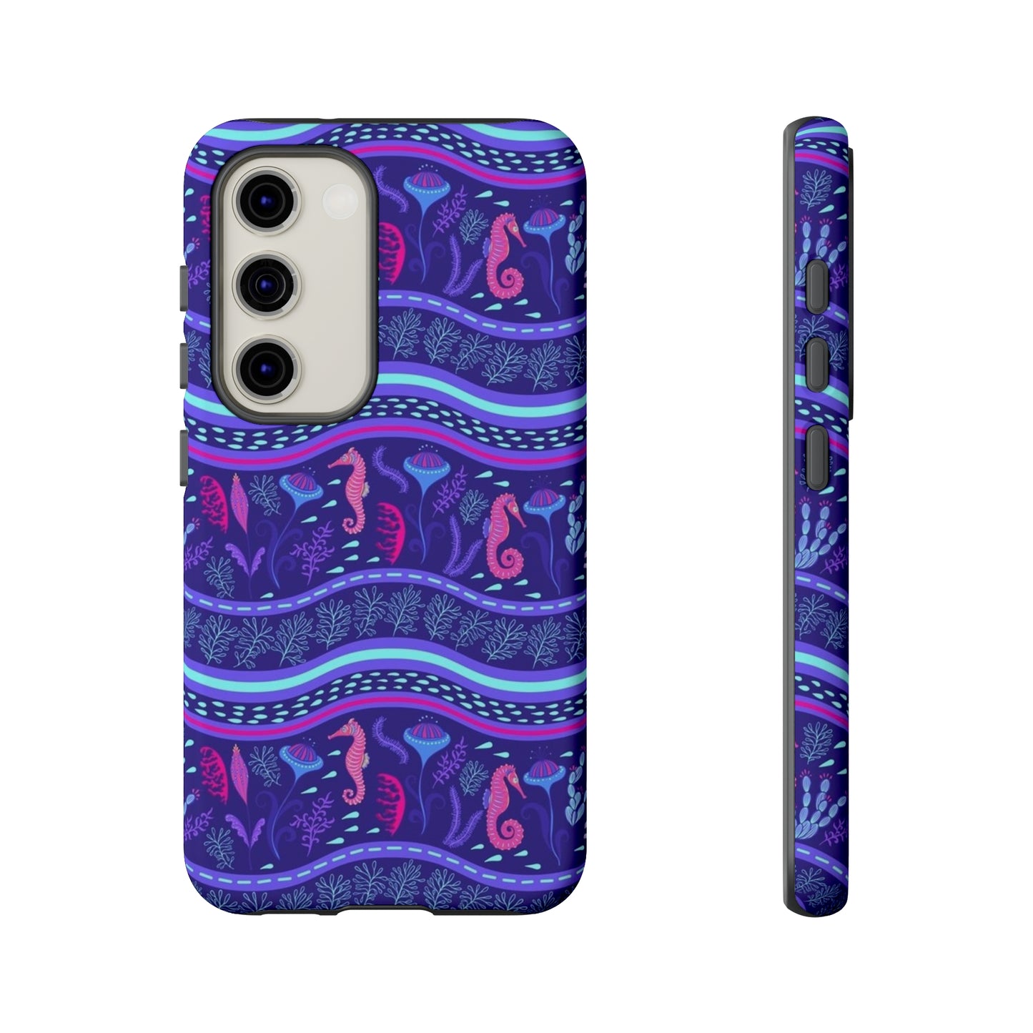 Sea horse reef/ phone case, for Samsung & Google phones/ Summer collection / Tough Cases