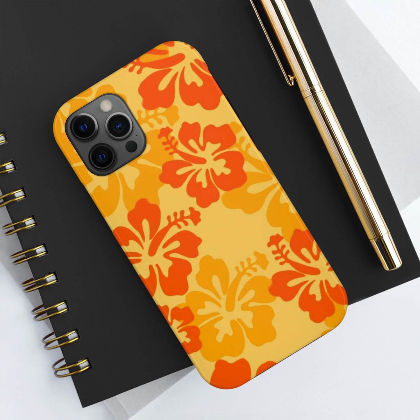 Orange summer, for iPhone, summer collection Tough Phone Cases, Case-Mate